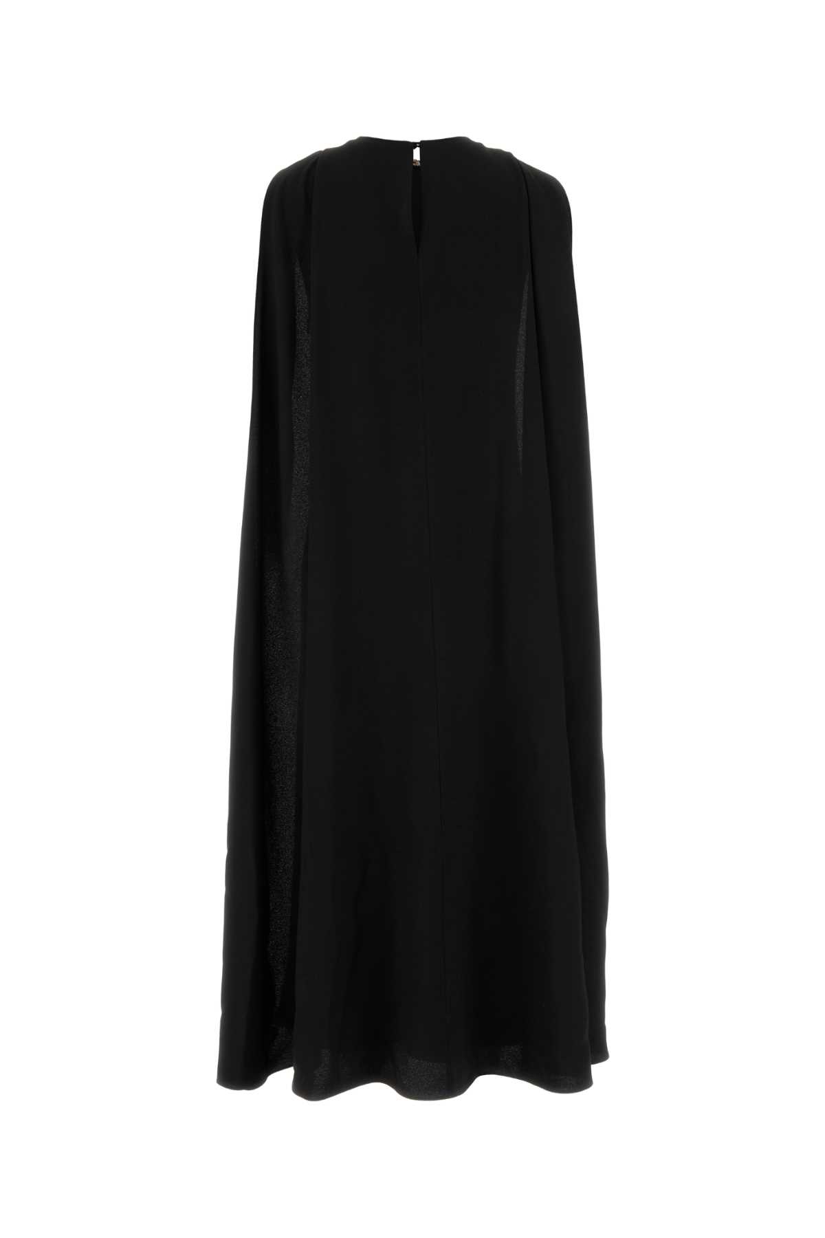 Gucci Black Acetate Blend Fabric Evening Dress