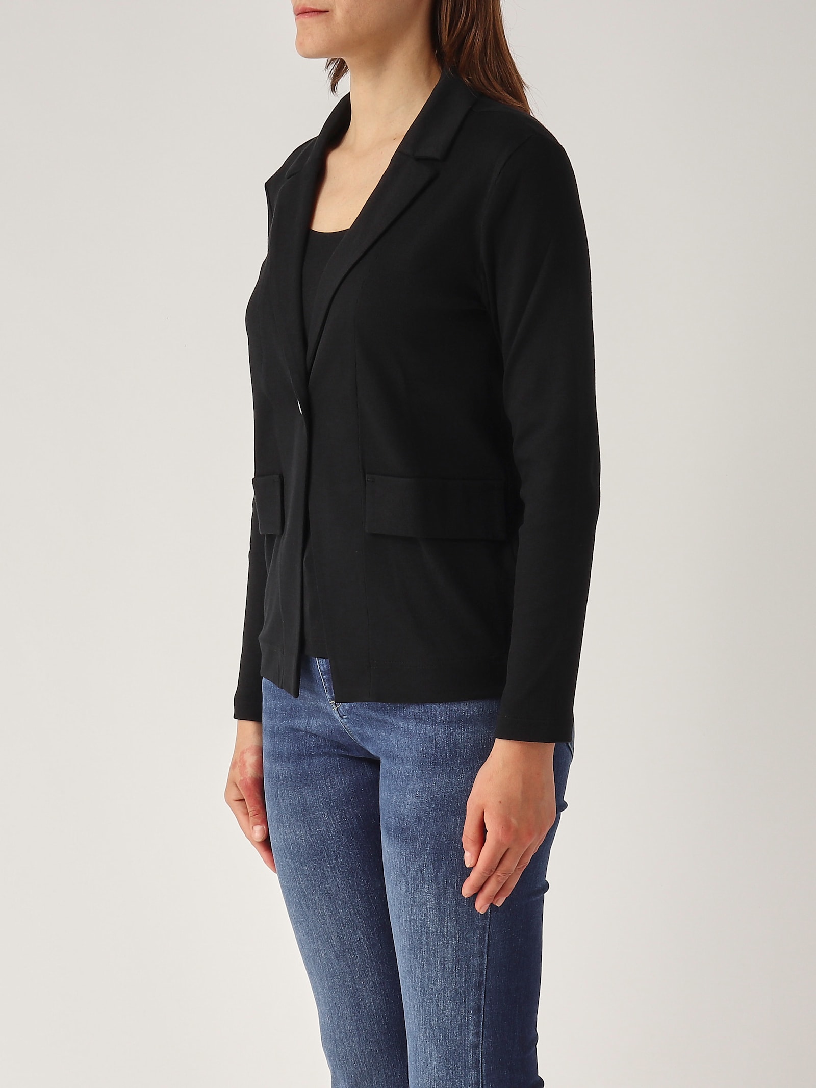 Gran Sasso Twinset Giacchina+canotta Jacket In Black