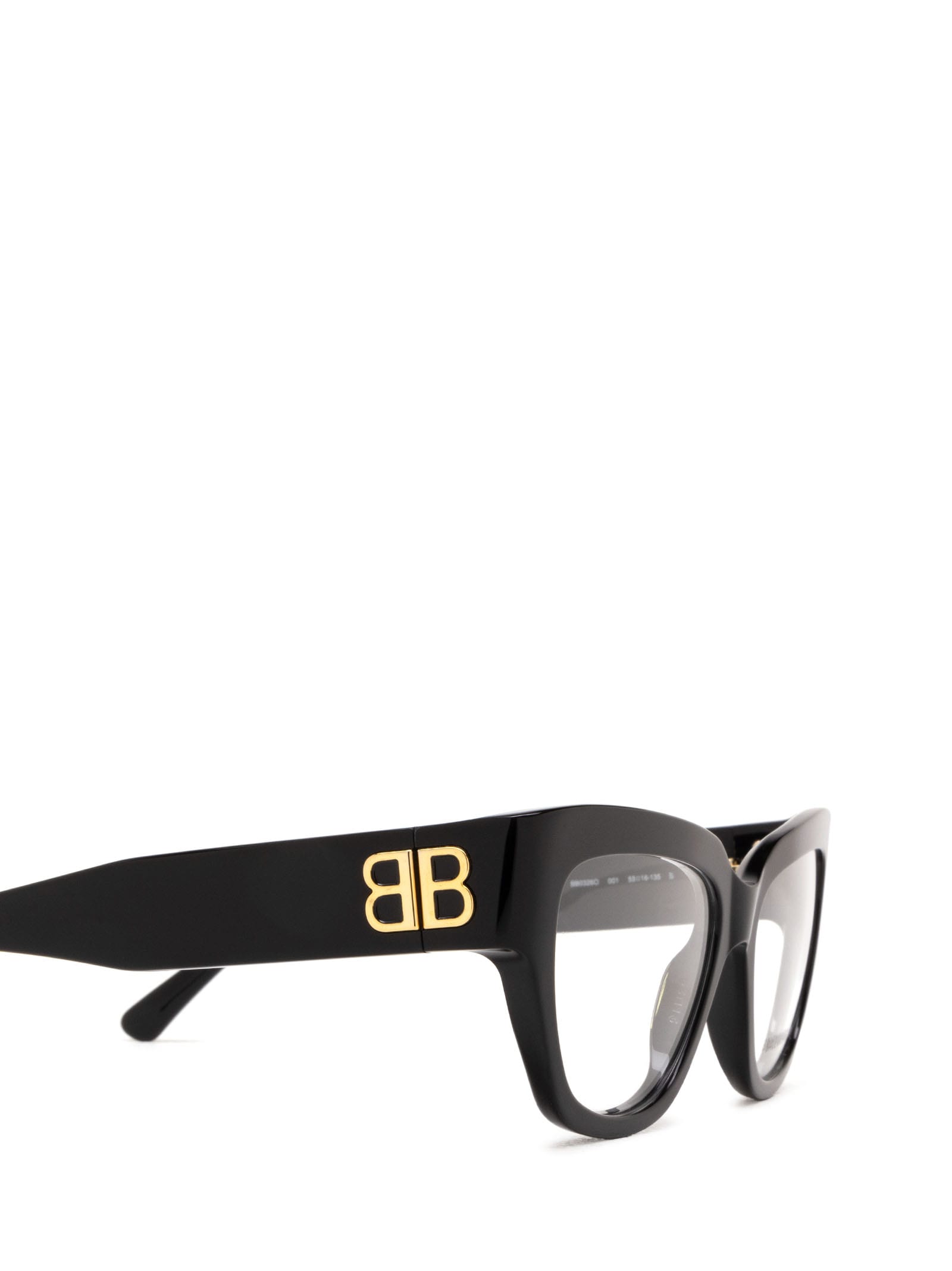 Shop Balenciaga Bb0326o Black Glasses