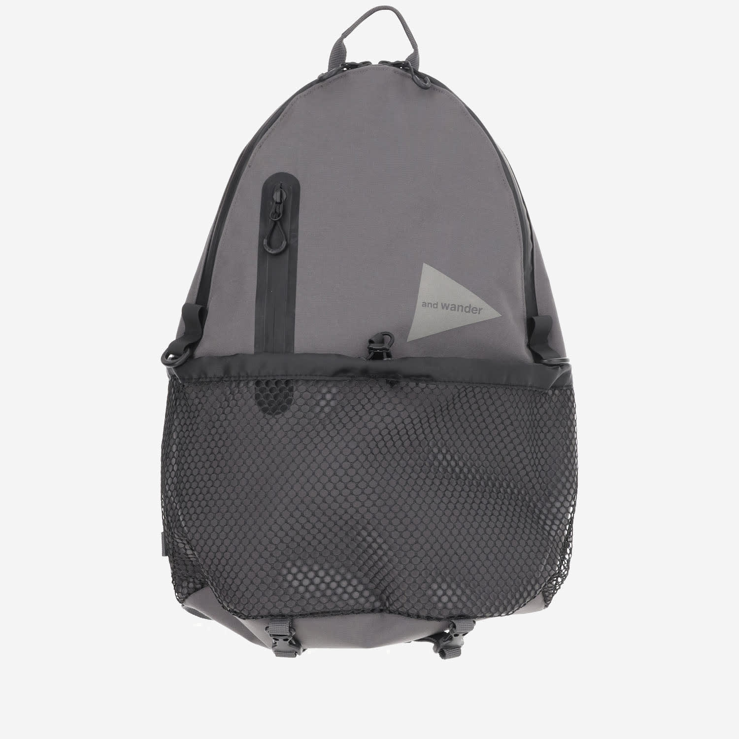 Shop And Wander Cotton Blend Backpack With Logo In Grey