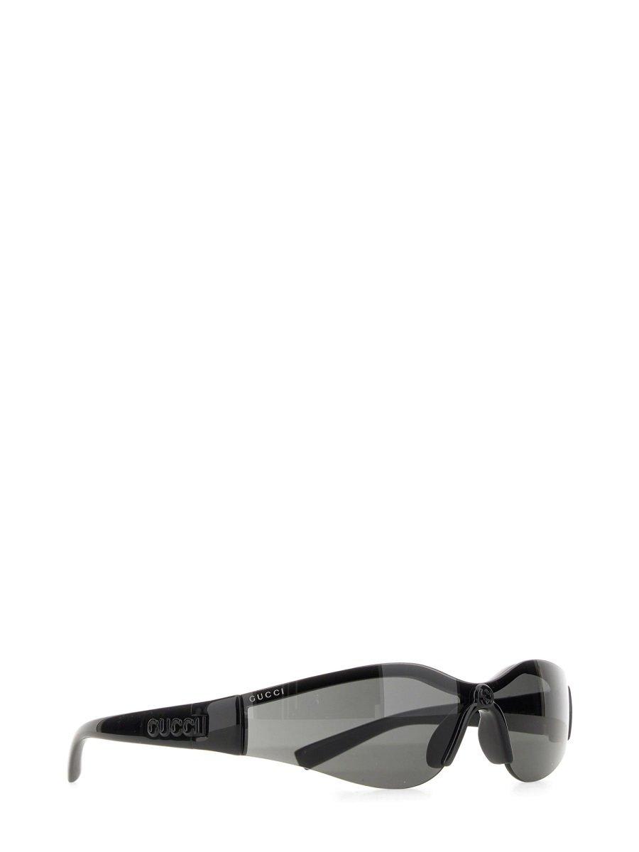 Gucci Oversized Frame Sunglasses In Black