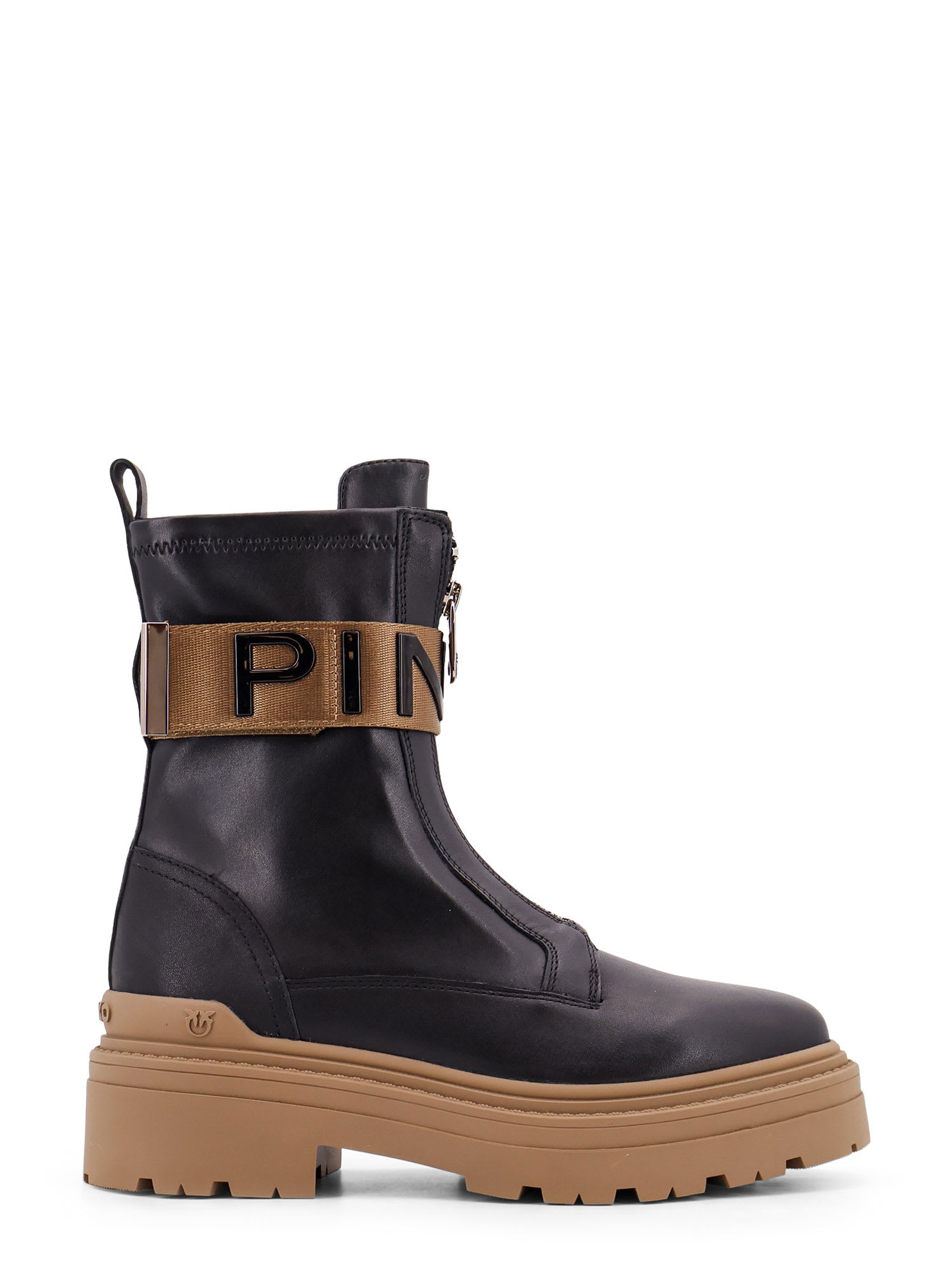 Shop Pinko Mia 13 Boots In Black