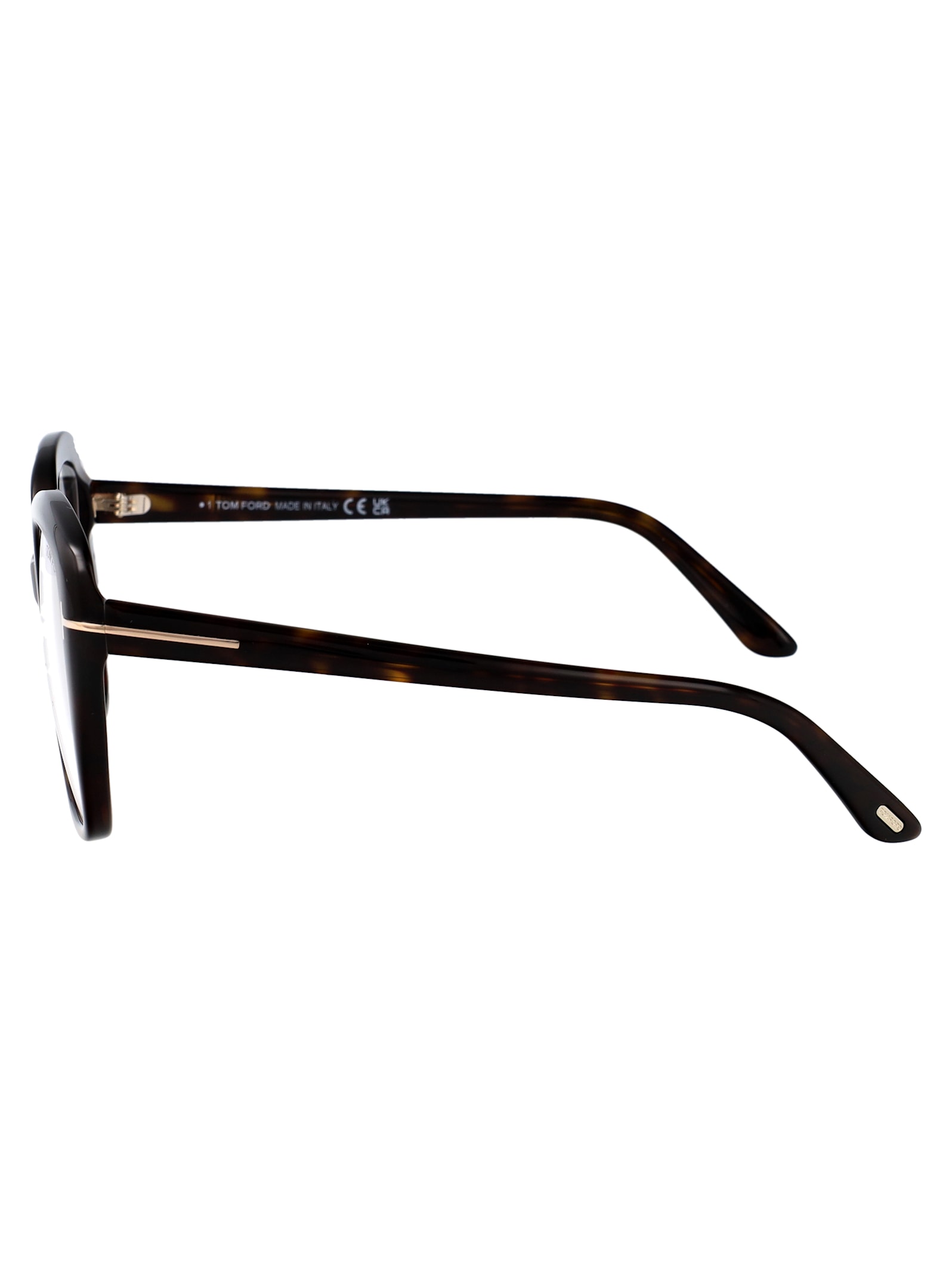 Shop Tom Ford Ft6043-b Glasses In Avana Scura
