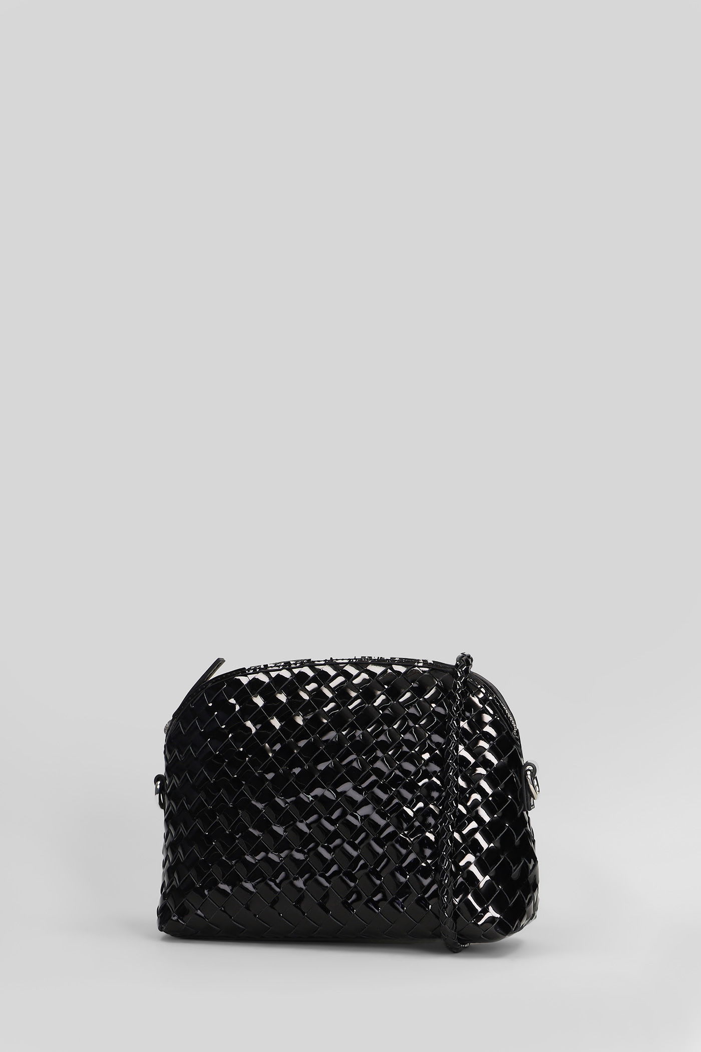 Dragon Diffusion Chunky Fellini Shoulder Bag In Black Leather In Black