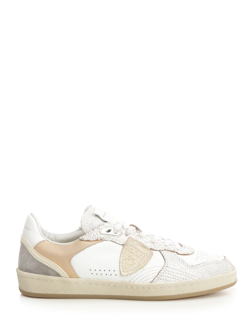 Philippe Model Pgal Low Woman Sneakers Multicolor In Nude