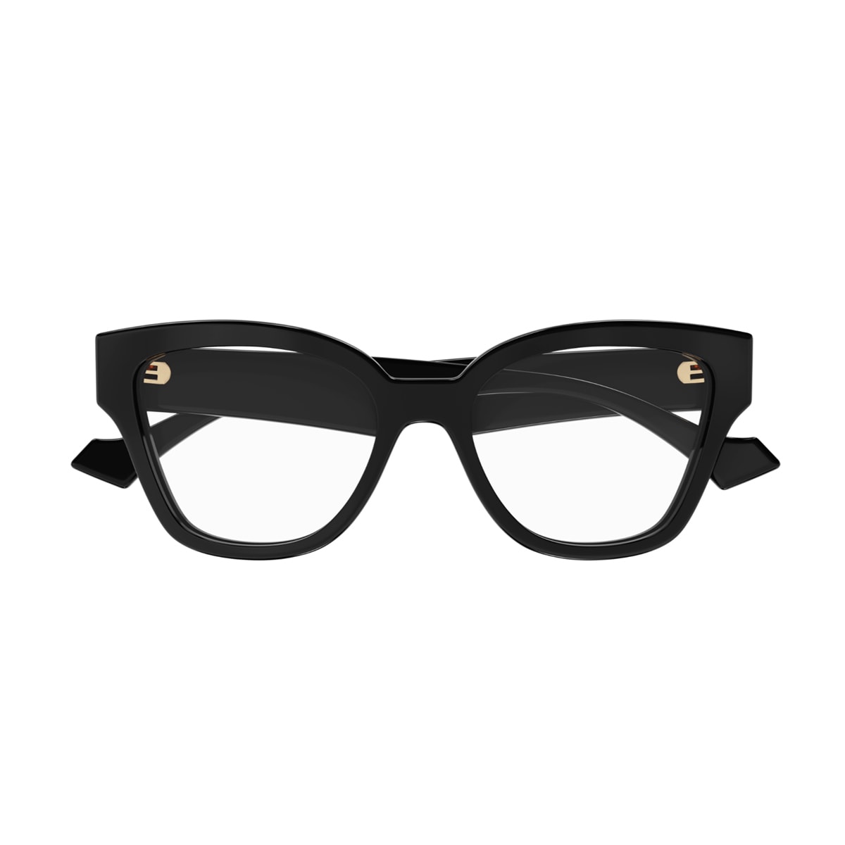 Shop Gucci Gg1424o 005 Glasses In 005 Black Black Transpare