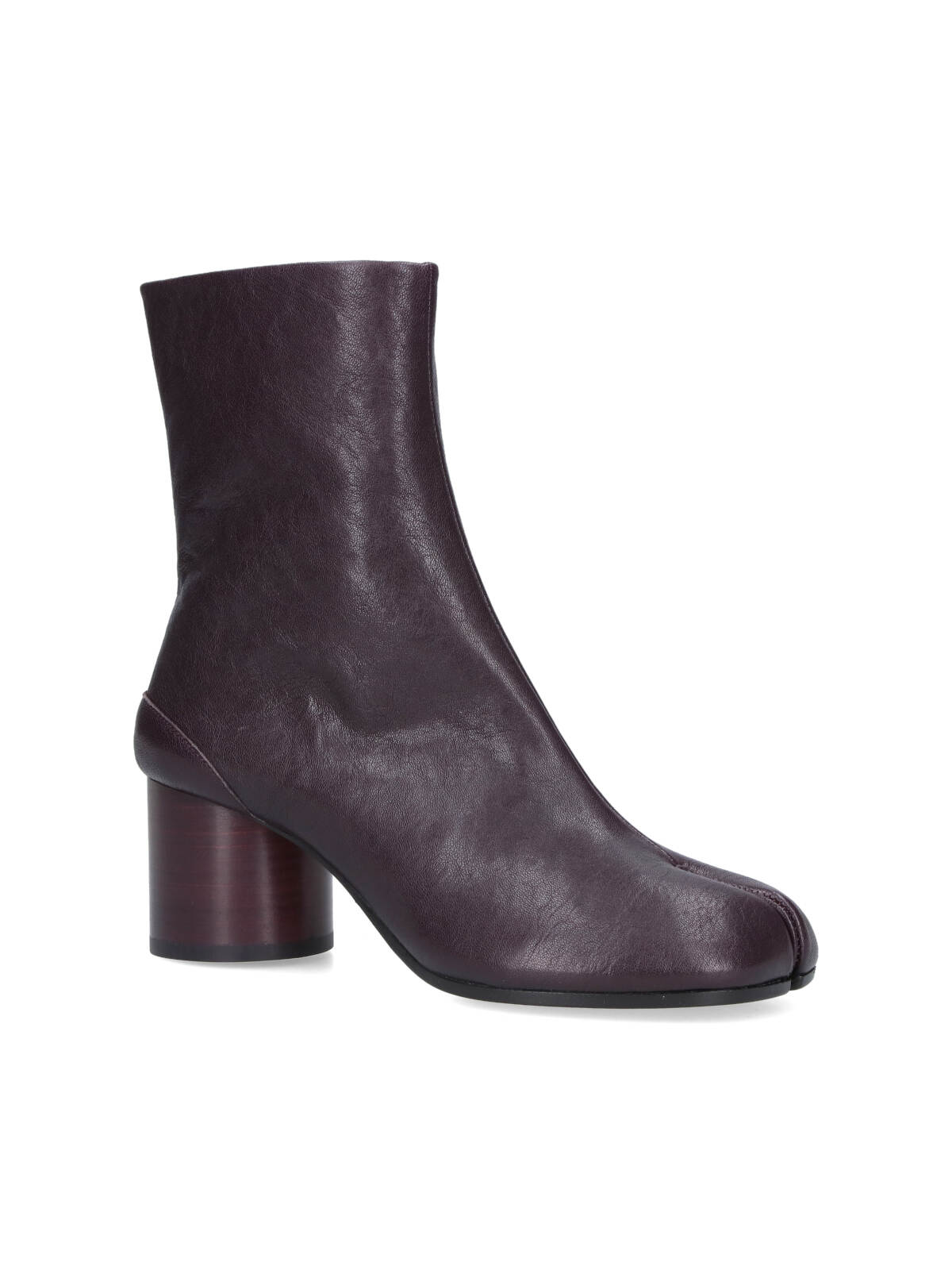 Maison Margiela 60mm Tabi Ankle Boots In Brown