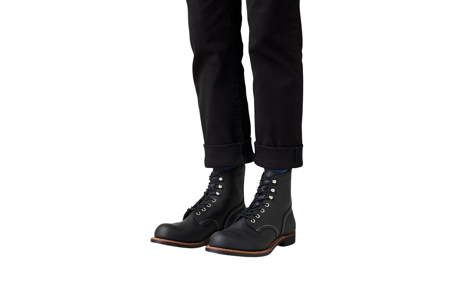 Shop Red Wing Iron Ranger In Black