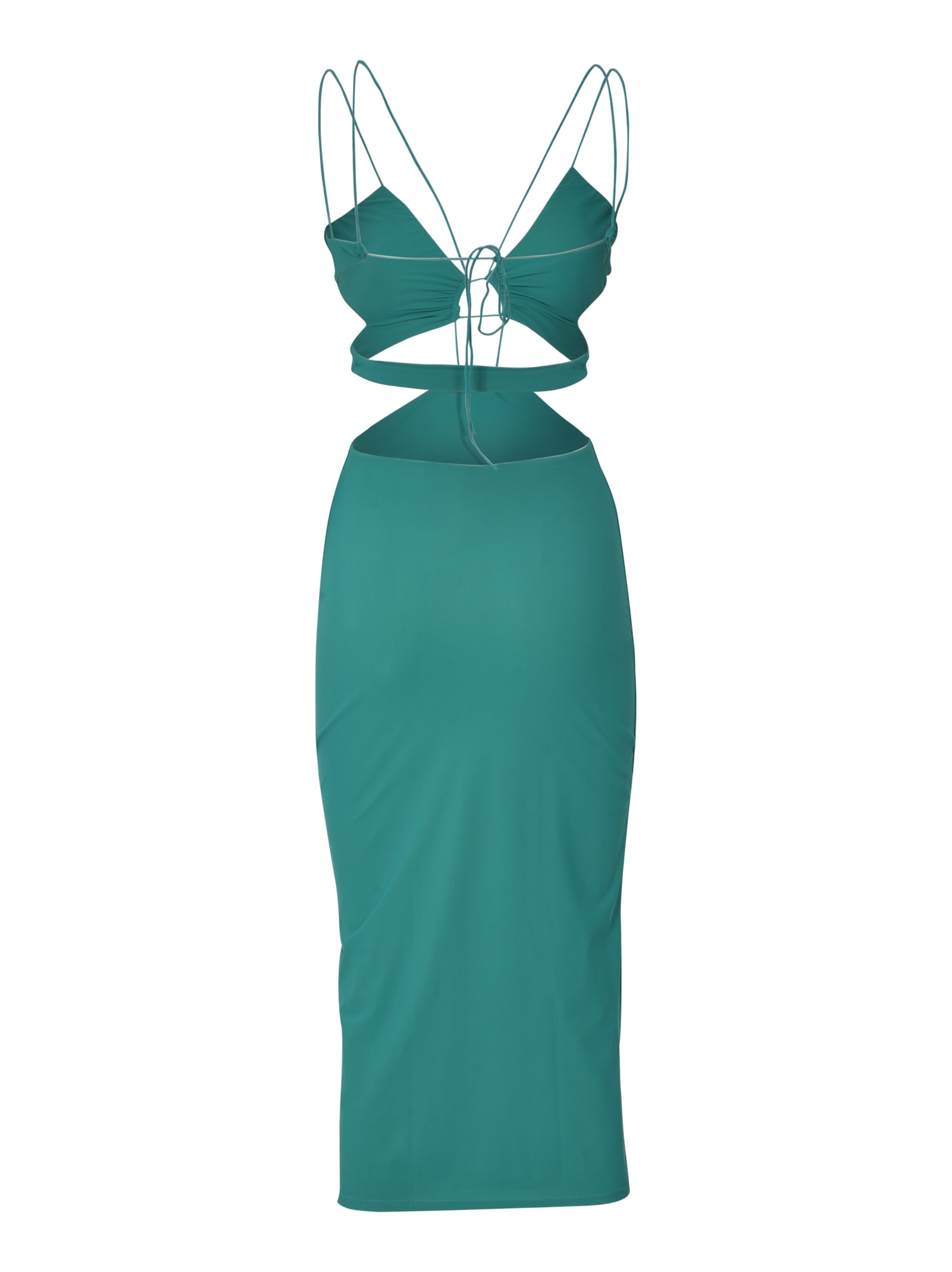 Shop Amazuìn Klea Dress In Sea Green