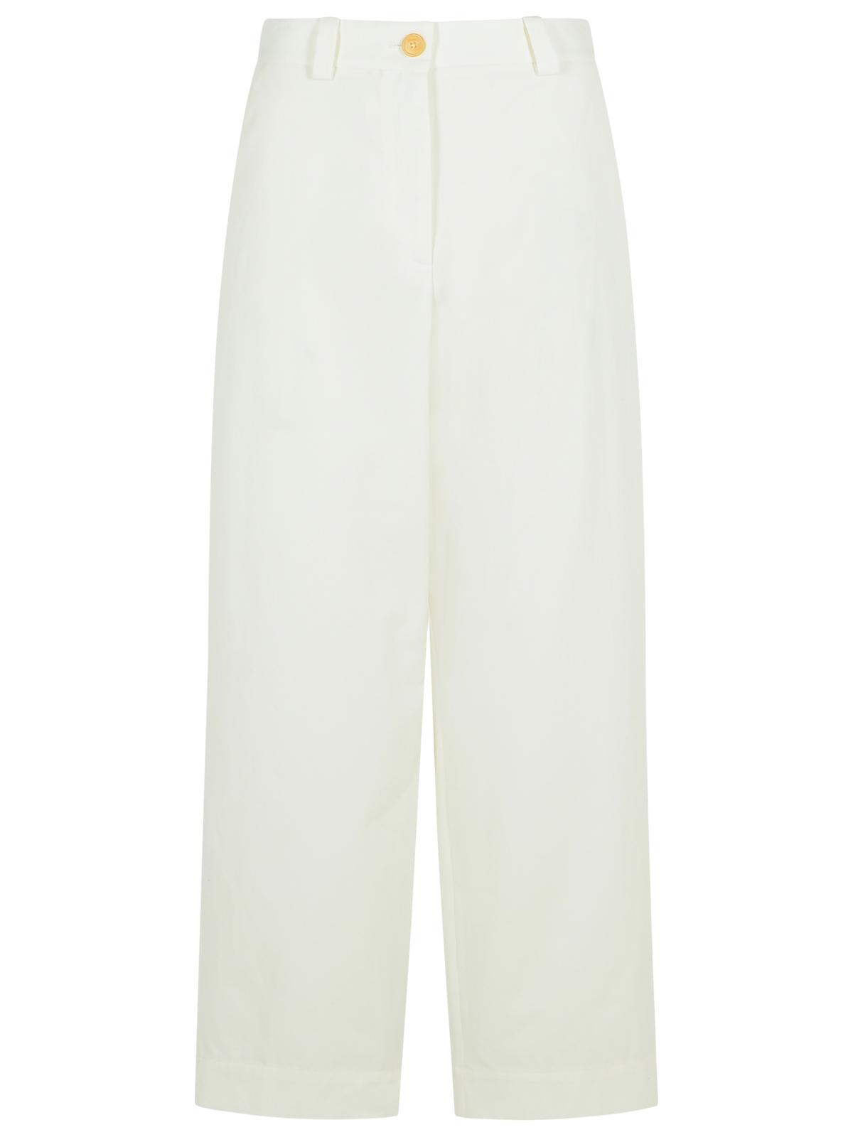 【送料&関税込】Khaite Gari White Cotton Pants Khaite Gari White Cotton Pants | ModeSens