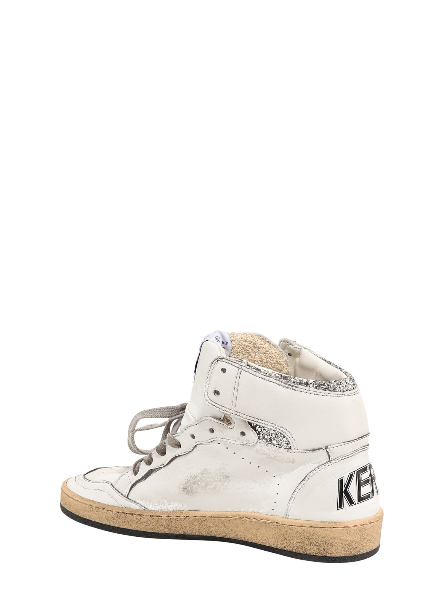 Shop Golden Goose Sky Star Sneakers In White