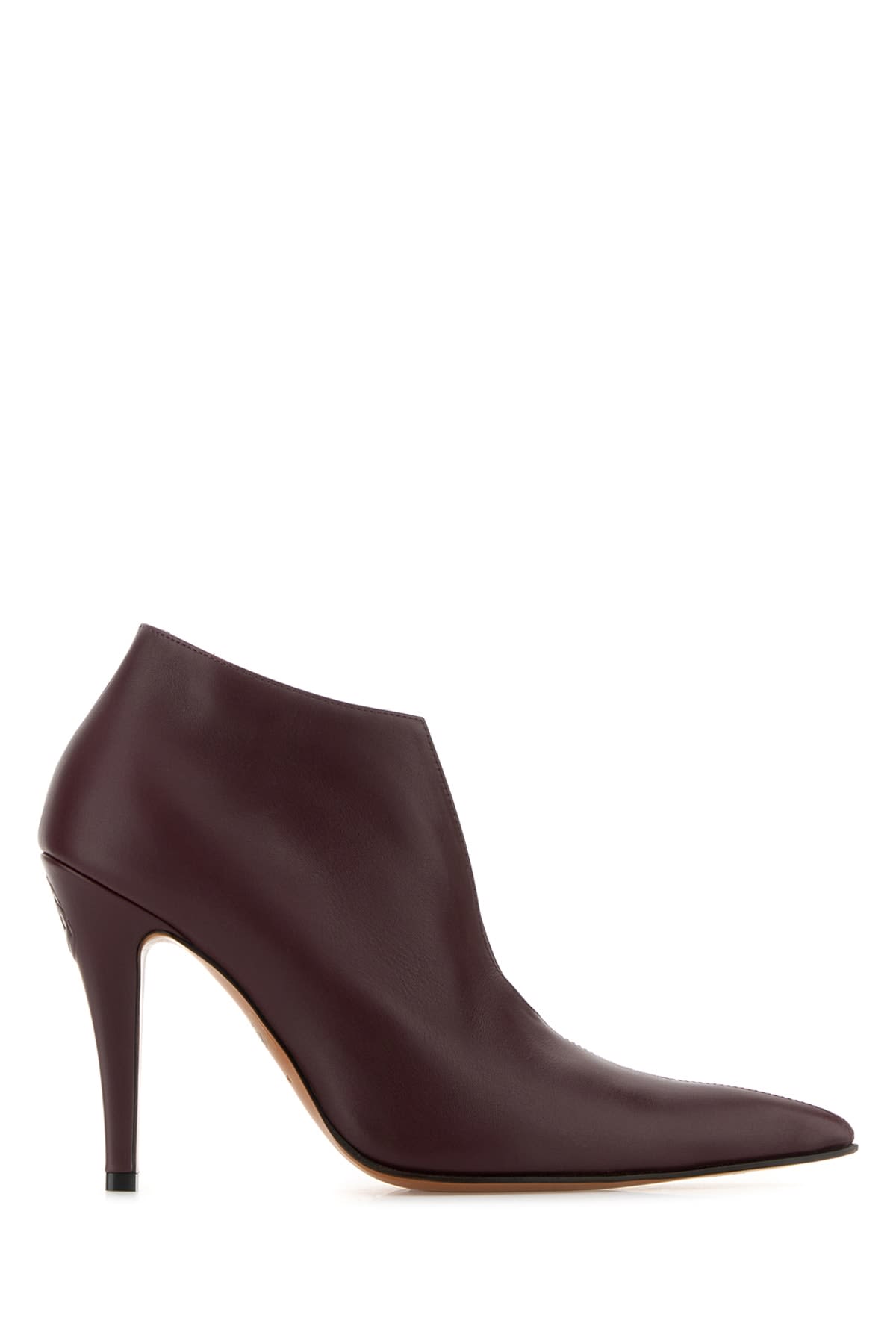 Shop Alexander Mcqueen Shoe S.leather In Wine