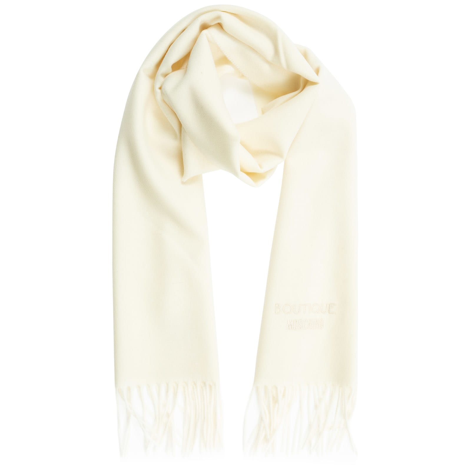 Boutique Moschino Royal Rebellion Wool Scarf