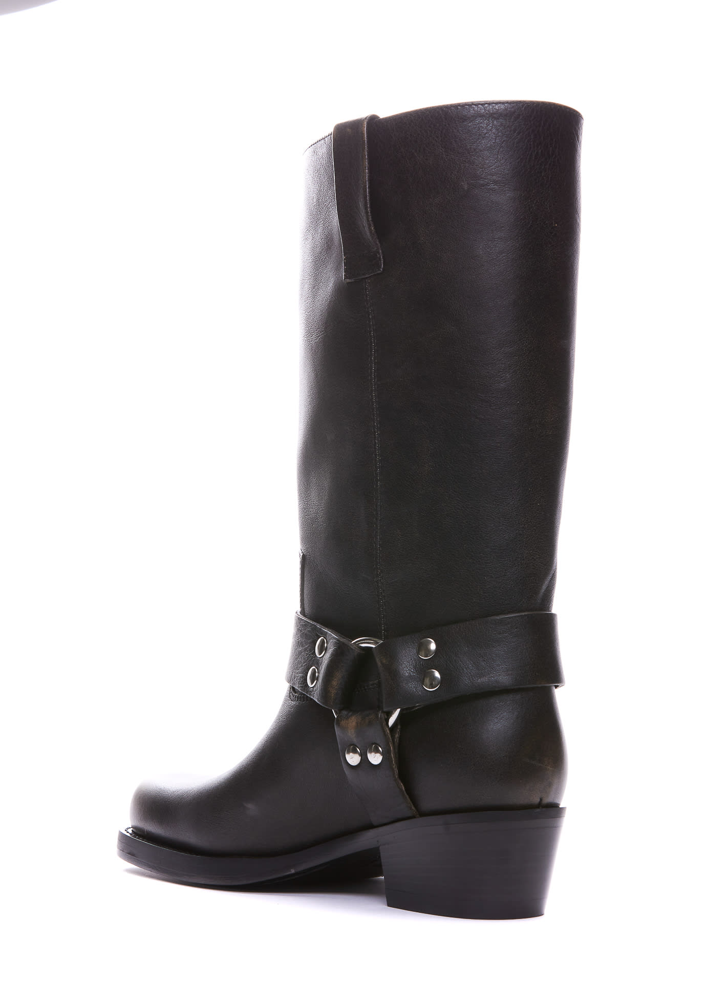 Shop Paris Texas Roxy Boots In Black