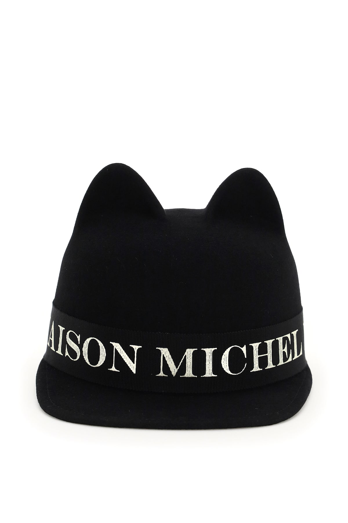 Maison Michel Jamie Hat With Logo
