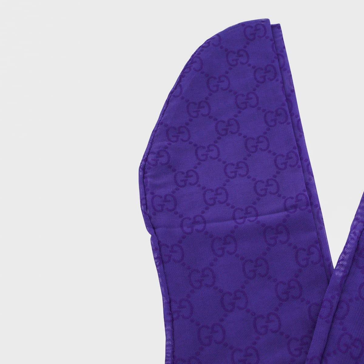 Gucci Printed Stretch Tights In Purple