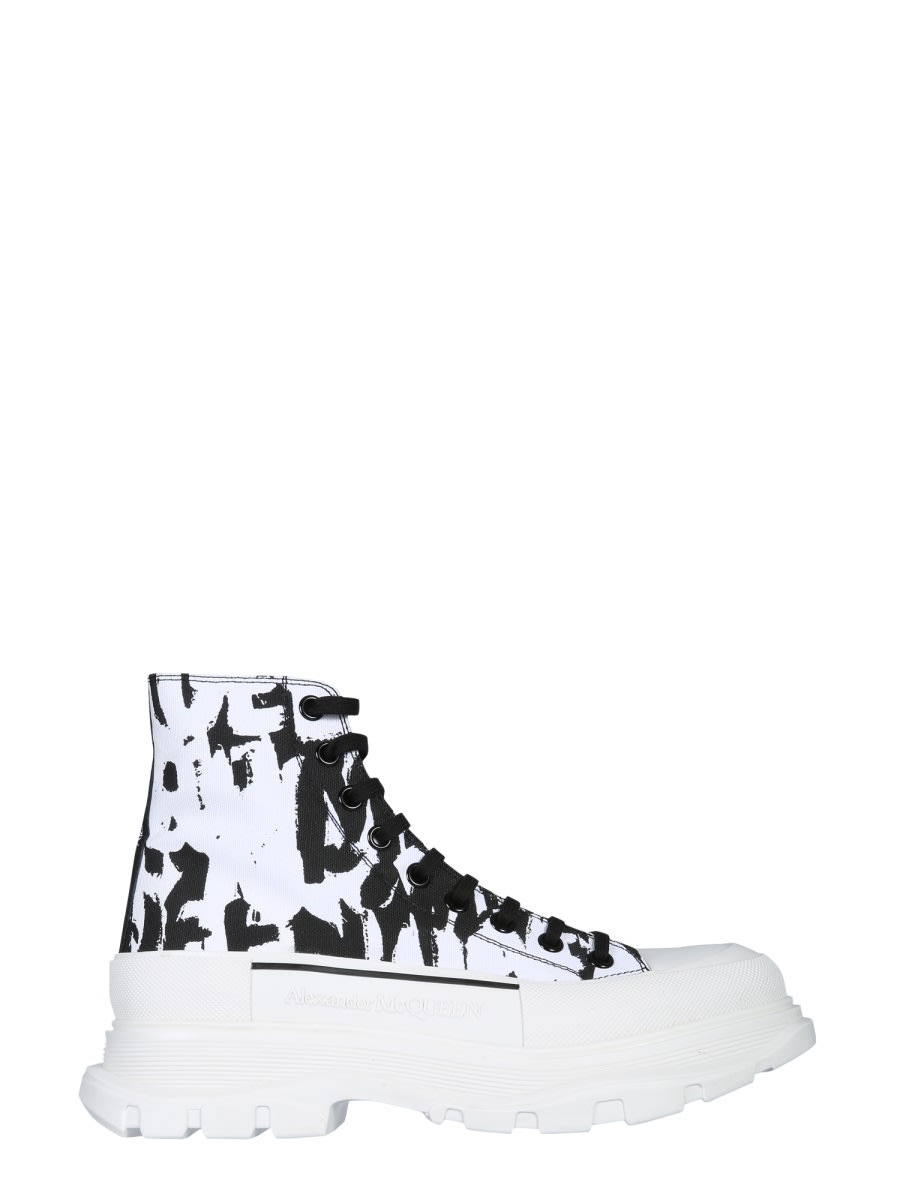 Shop Alexander Mcqueen Sneaker Tread Slick In Multicolour