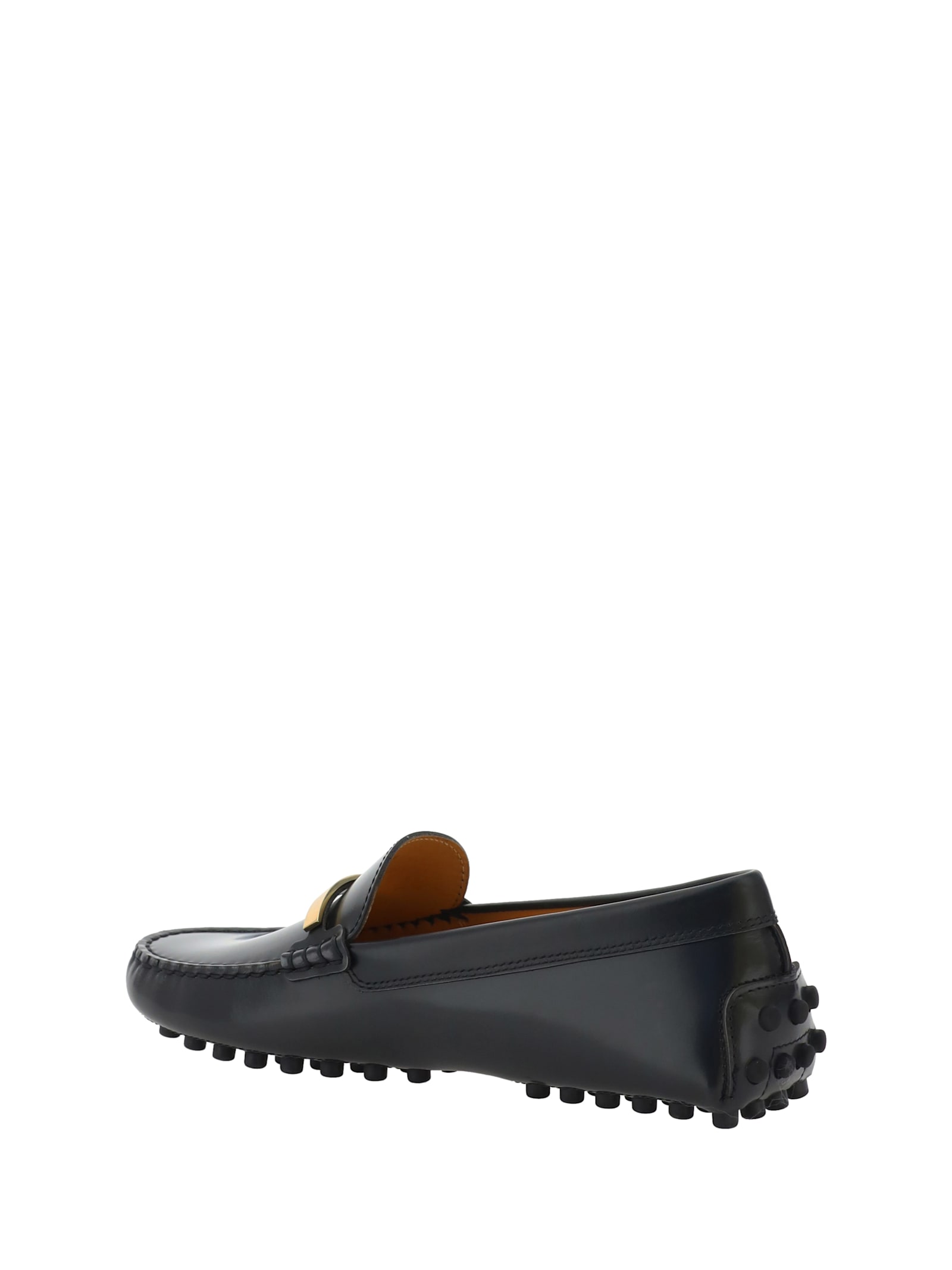 Shop Tod's Gommino Loafers In Grafite