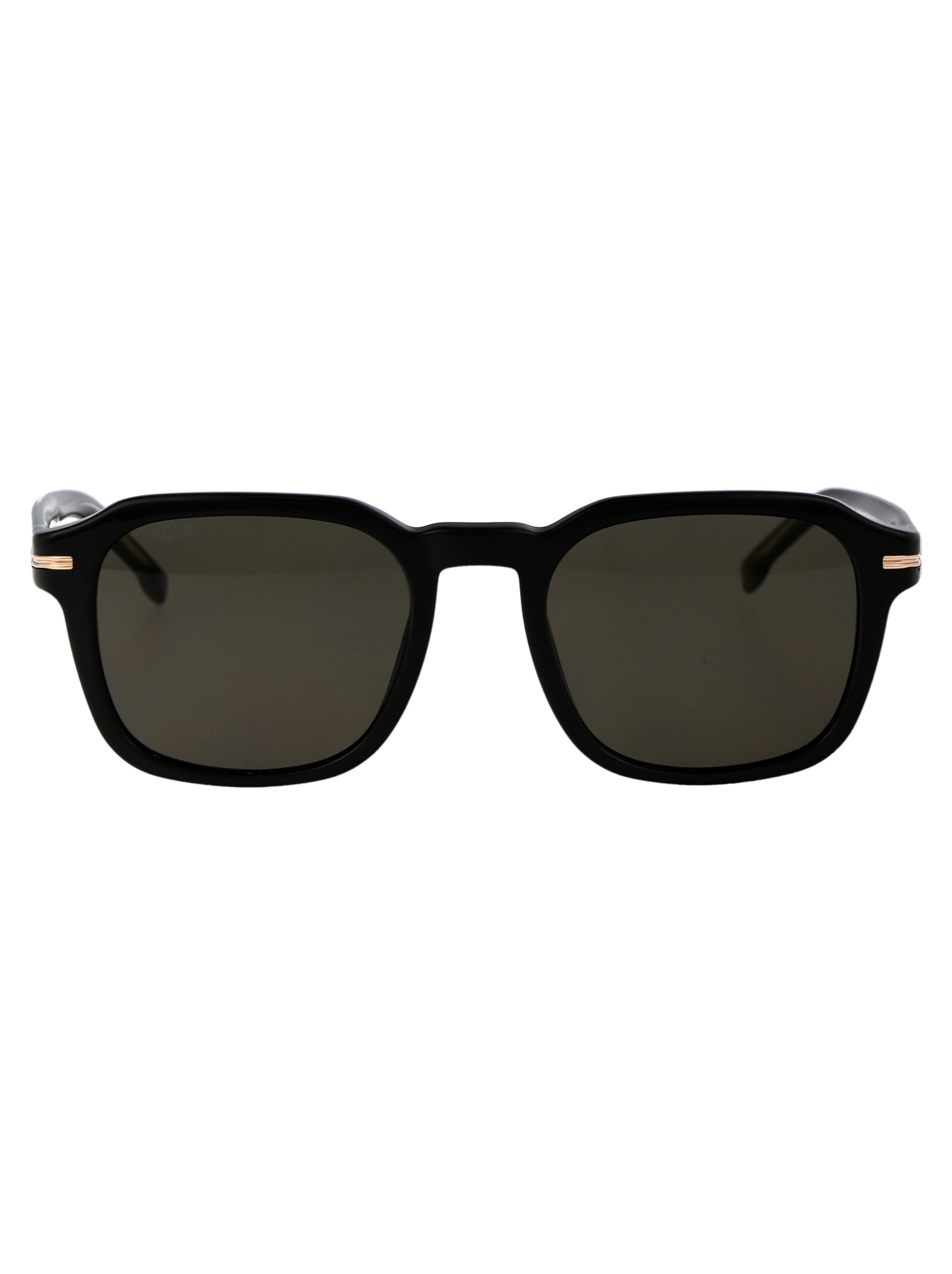 Shop Hugo Boss Boss 1627/s Sunglasses In 807ir Black