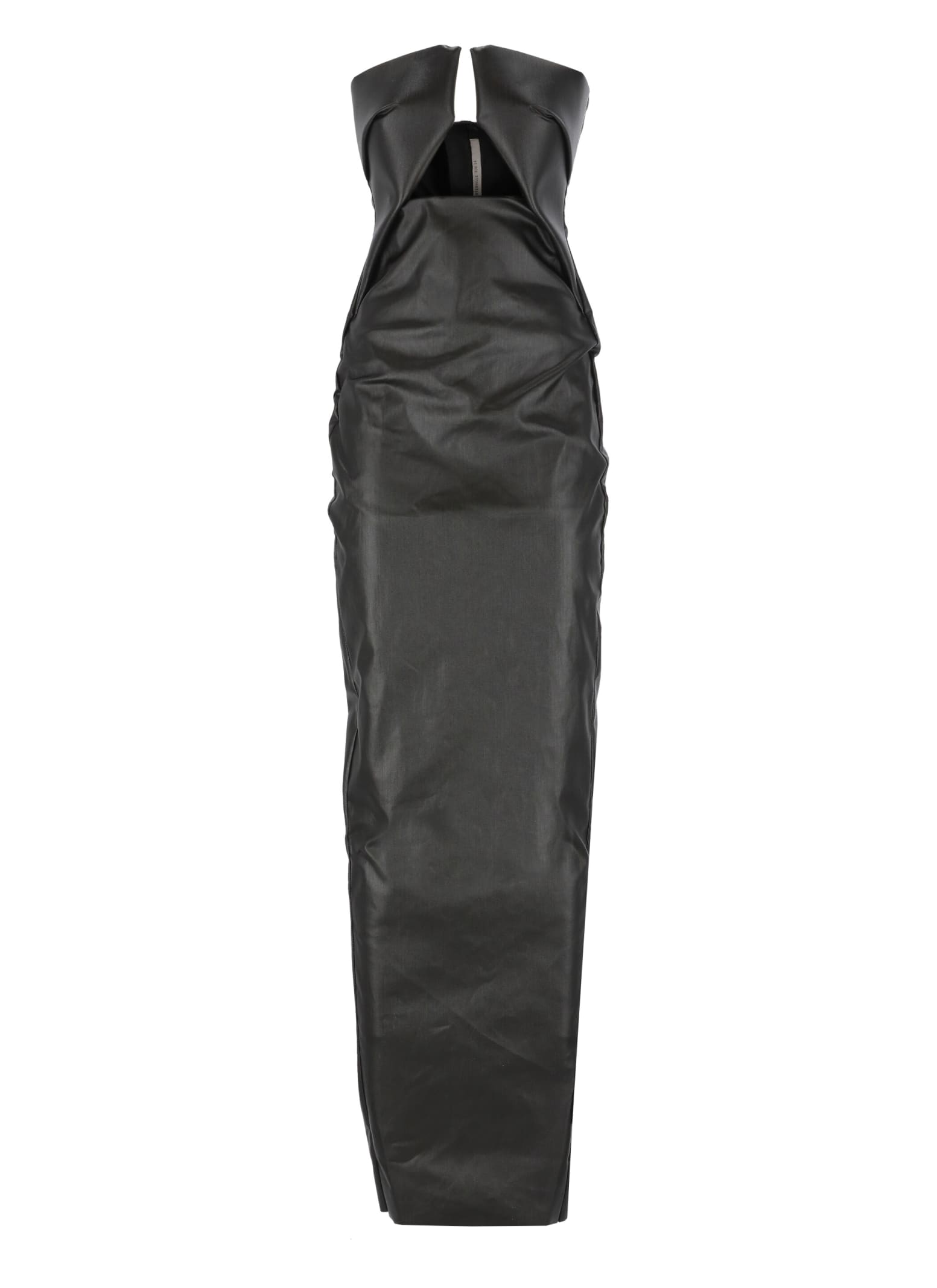 Shop Rick Owens Prong Dress In Black