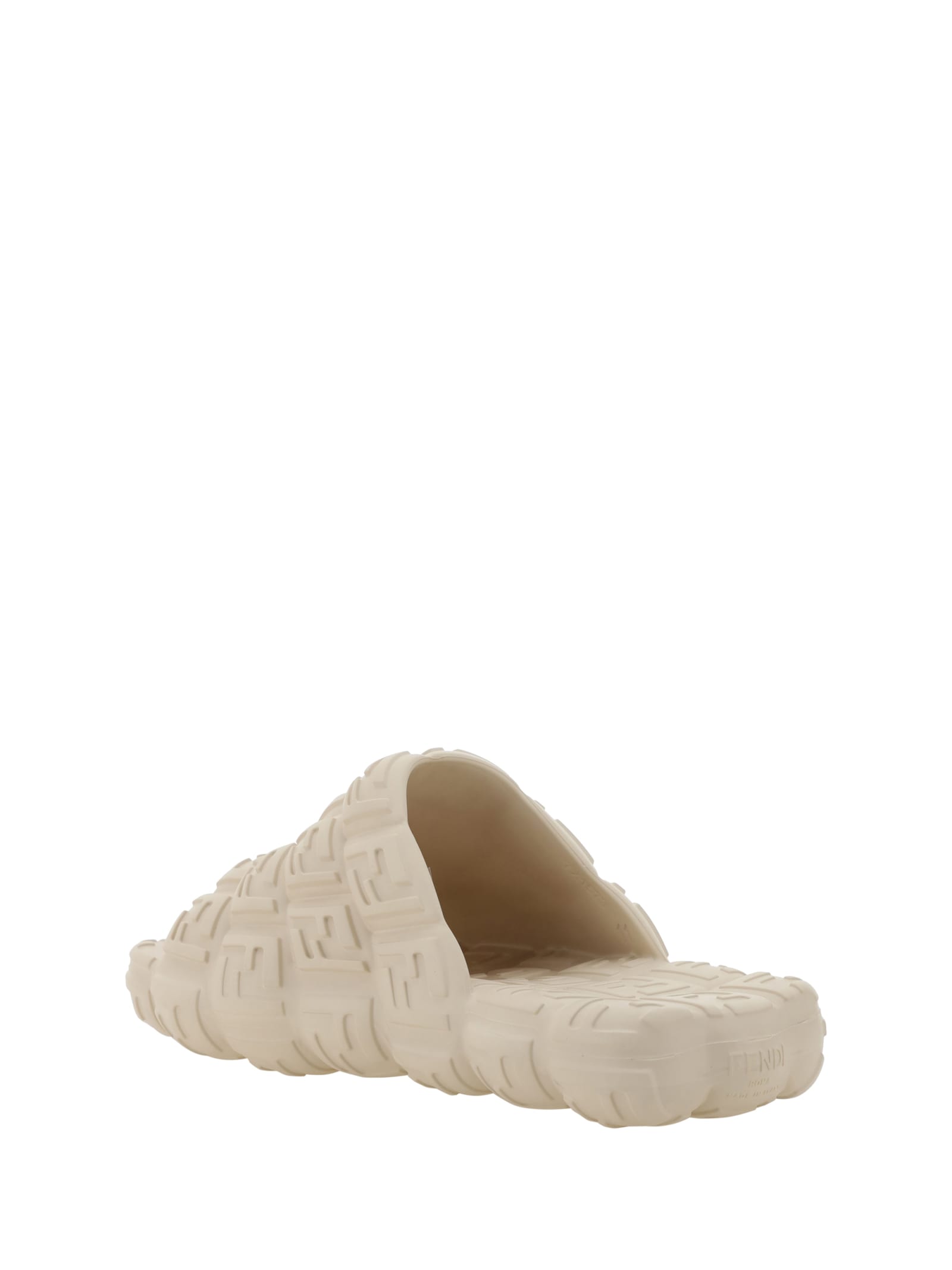 Shop Fendi Sandals In Camelia