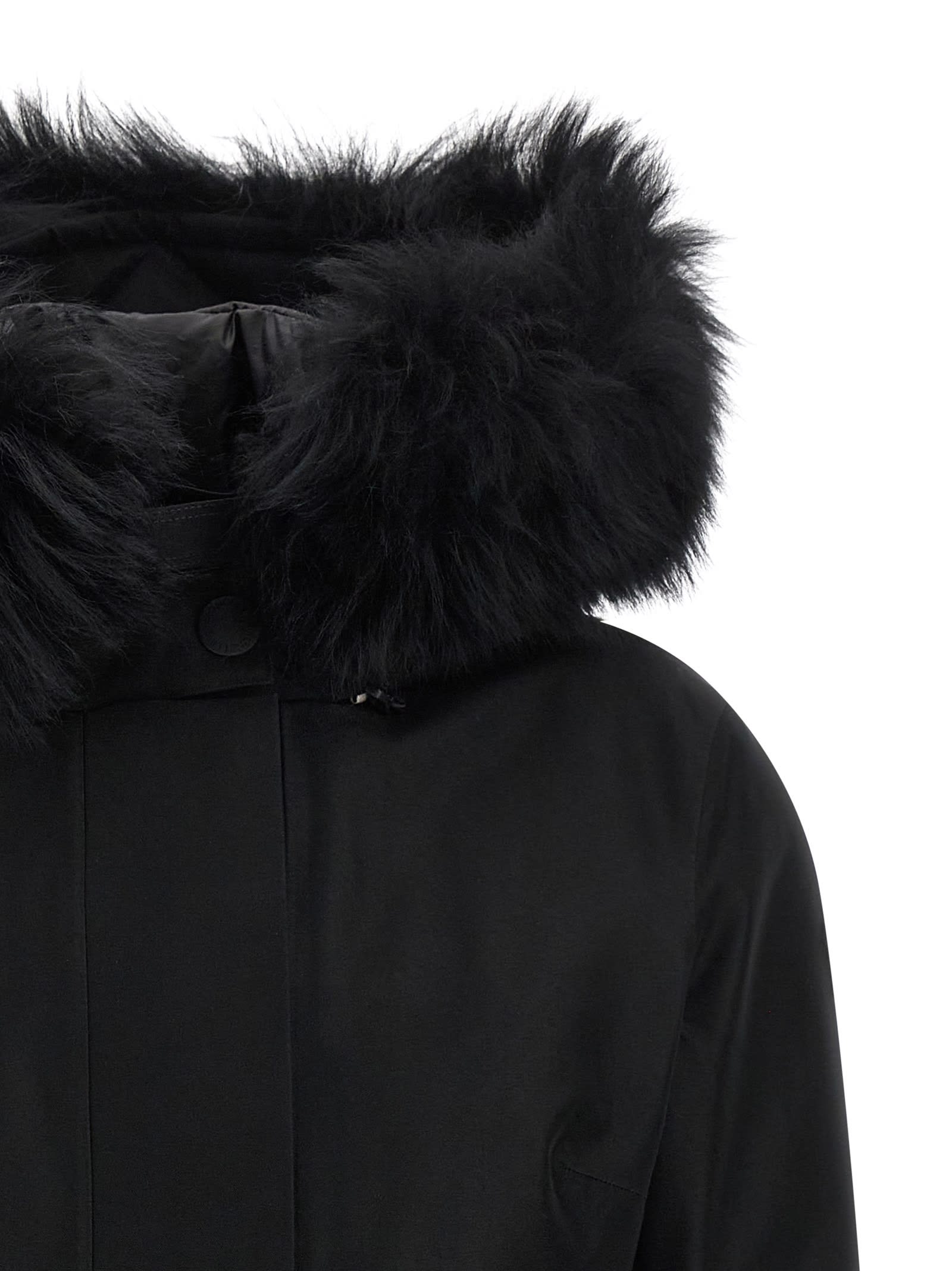 Moncler Laplance Down Jacket In Black
