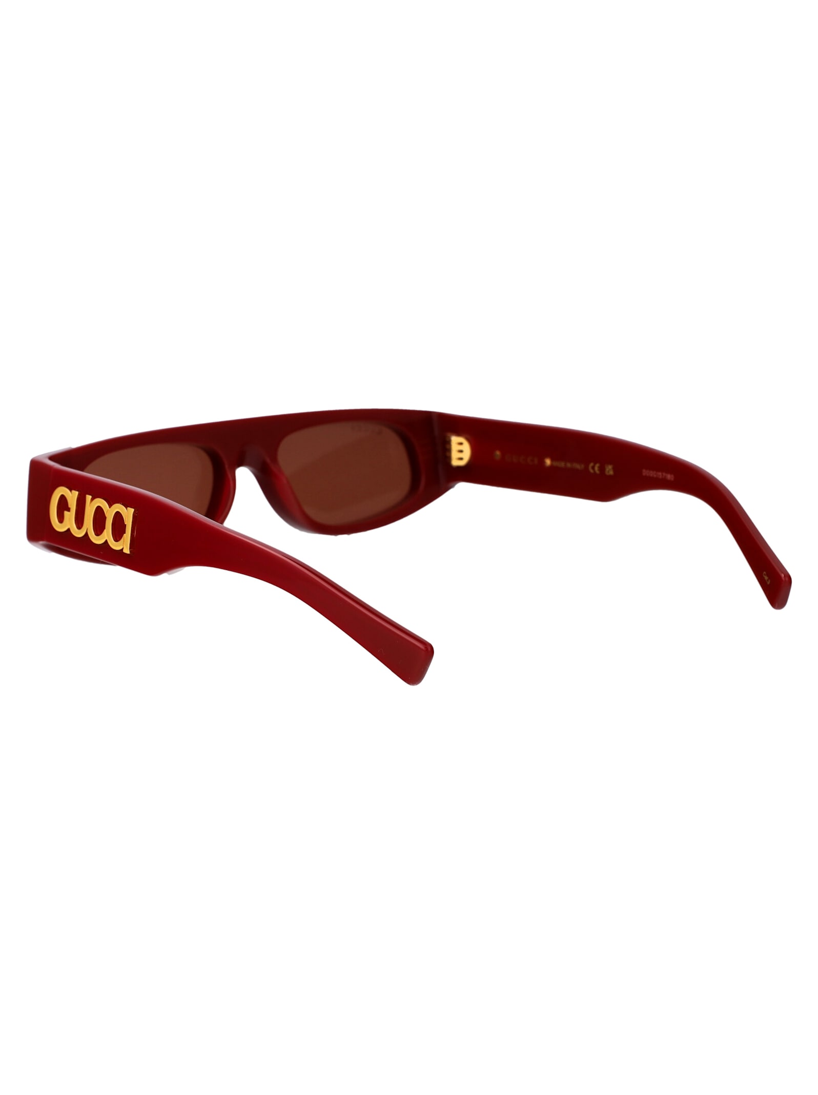 Shop Gucci Gg1771s Sunglasses In Bordeaux