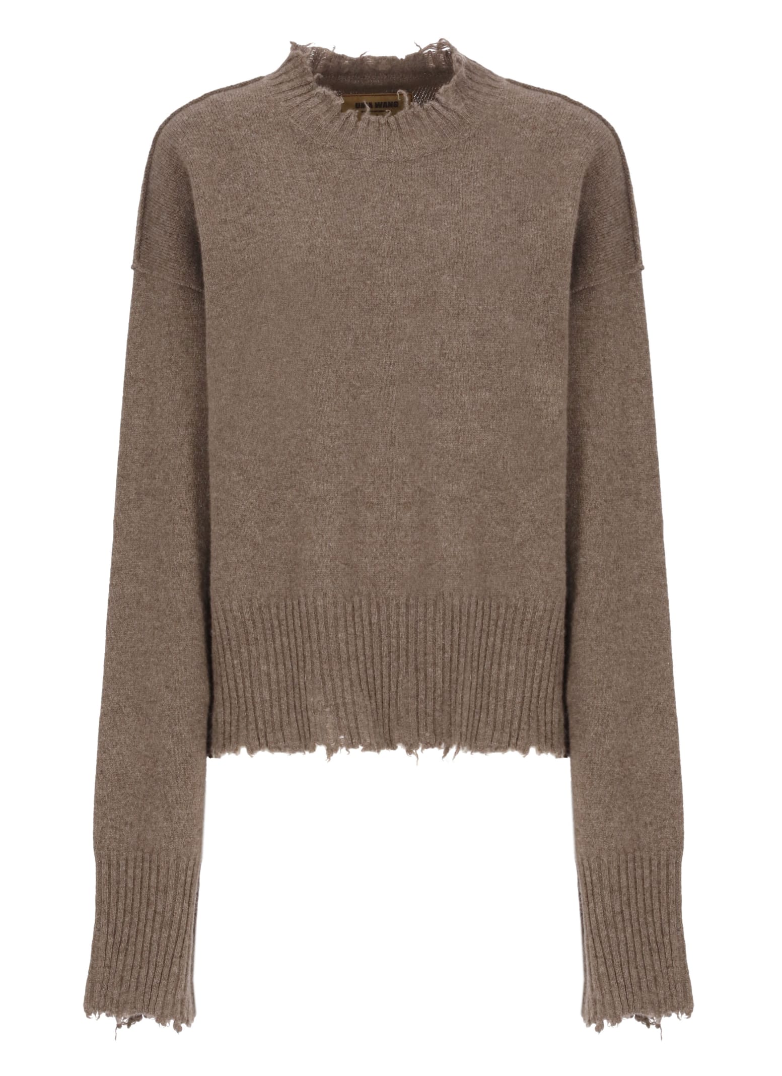 Shop Uma Wang Cashmere Sweater In Brown