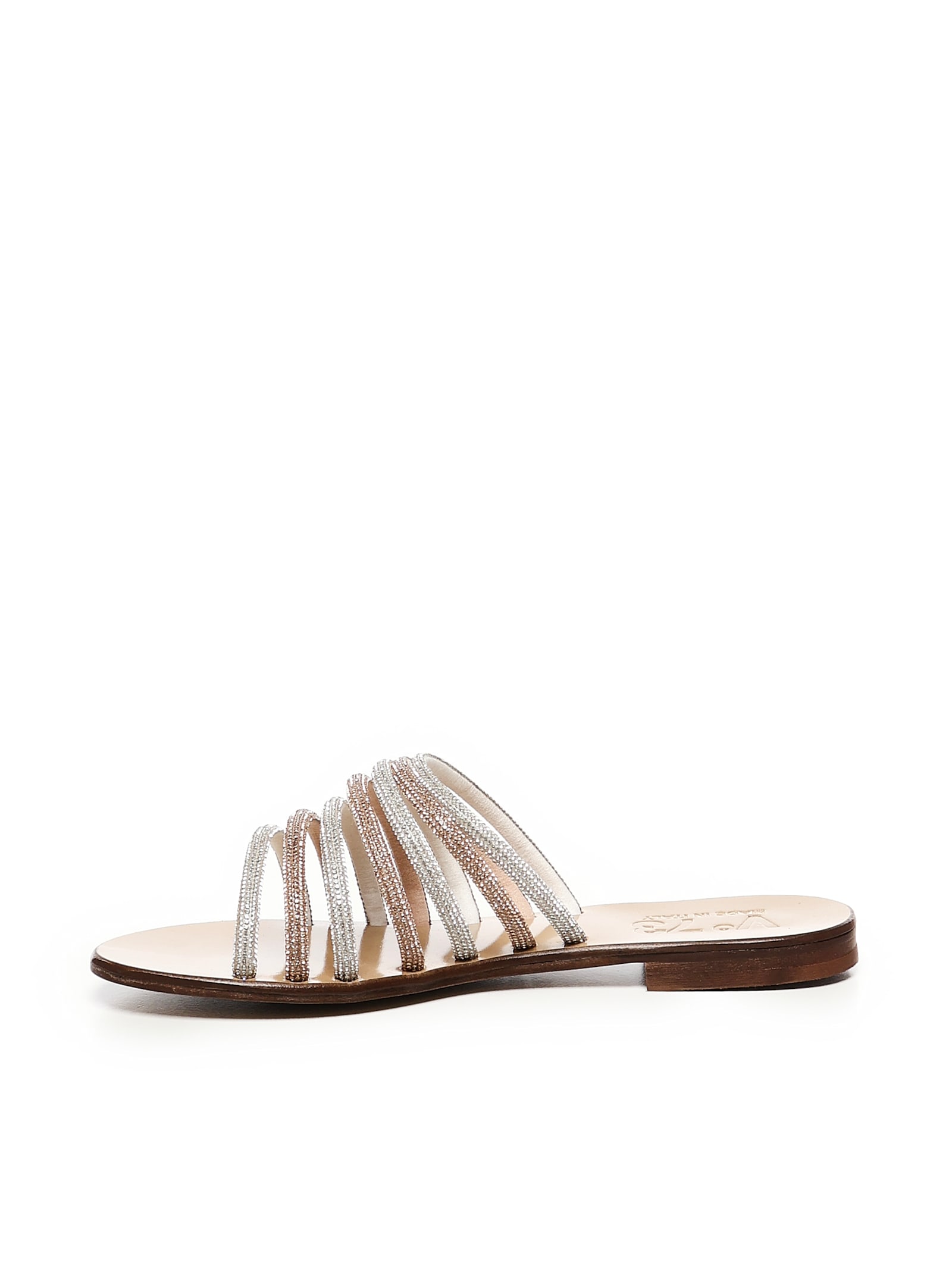 V73 FREDY SANDALS WITH RHINESTONES 