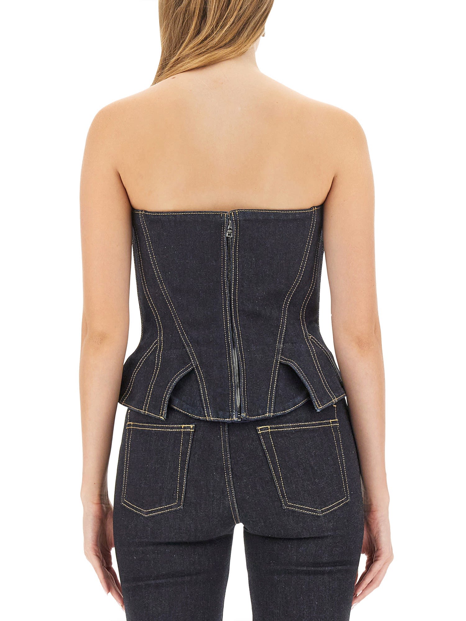 ALEXANDER MCQUEEN CORSET TOP