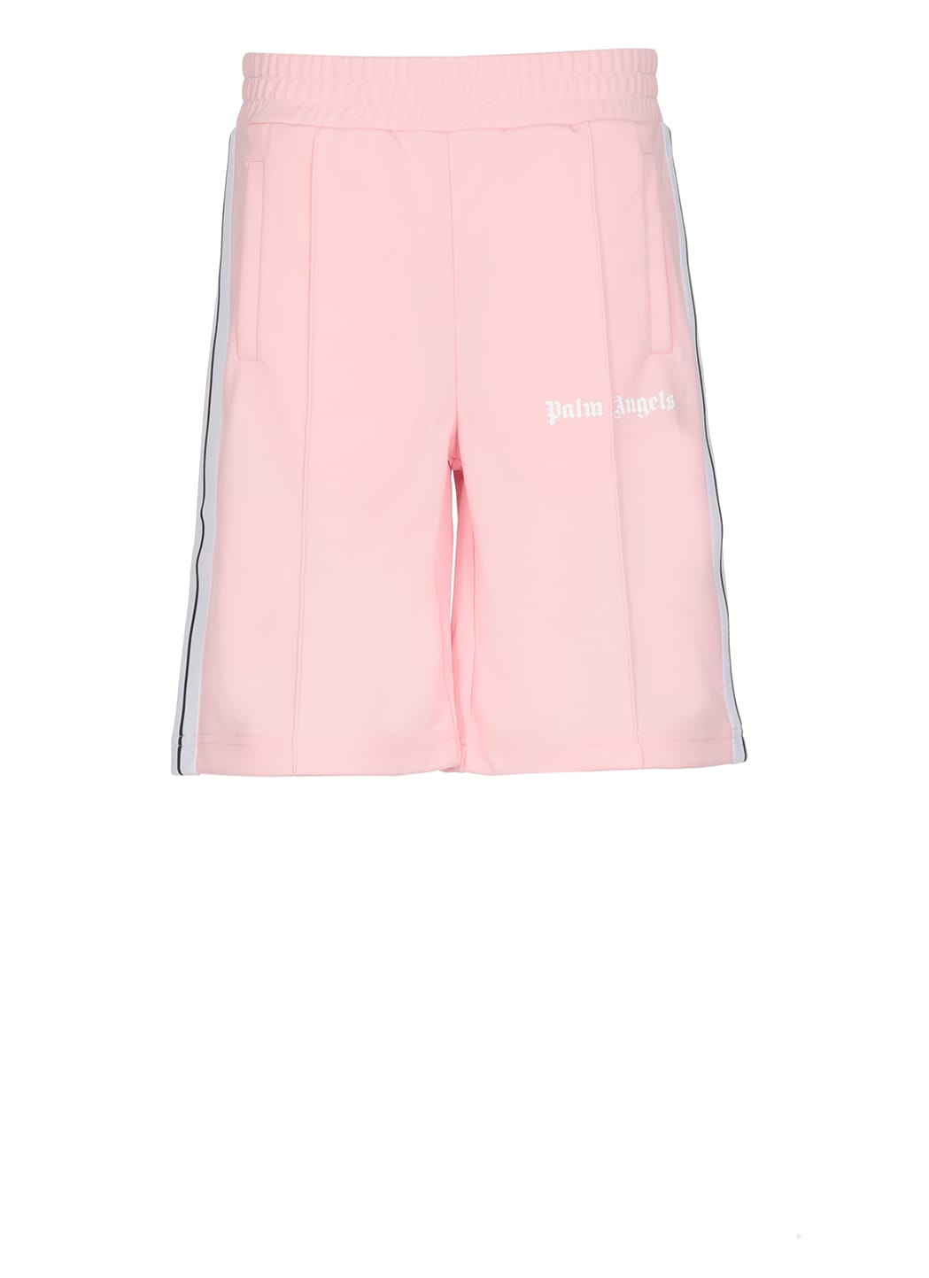 Palm Angels Track Bermuda Shorts With Logo