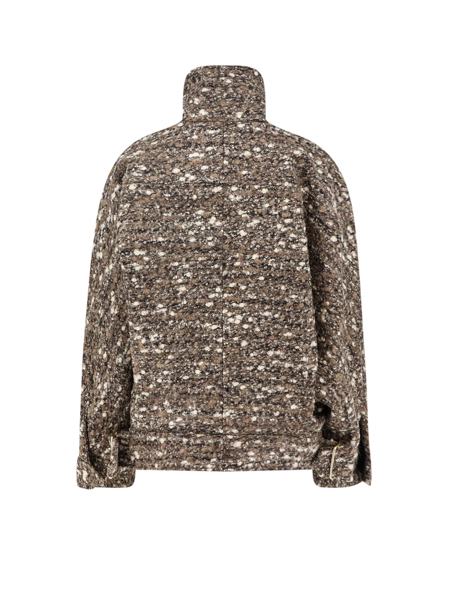 Darkpark Wool Jacket In Brown