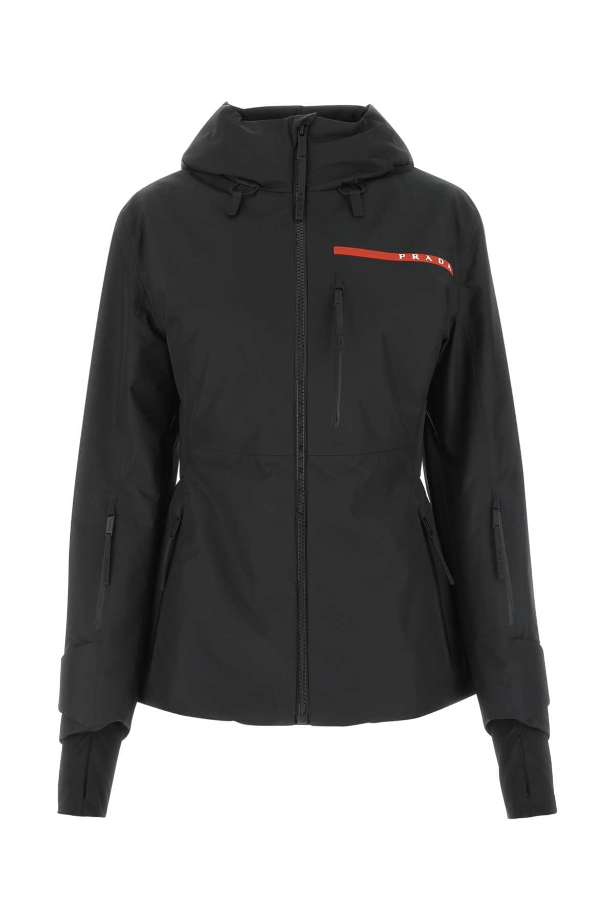 Prada Black Polyester Padded Jacket - Prada - Modalova