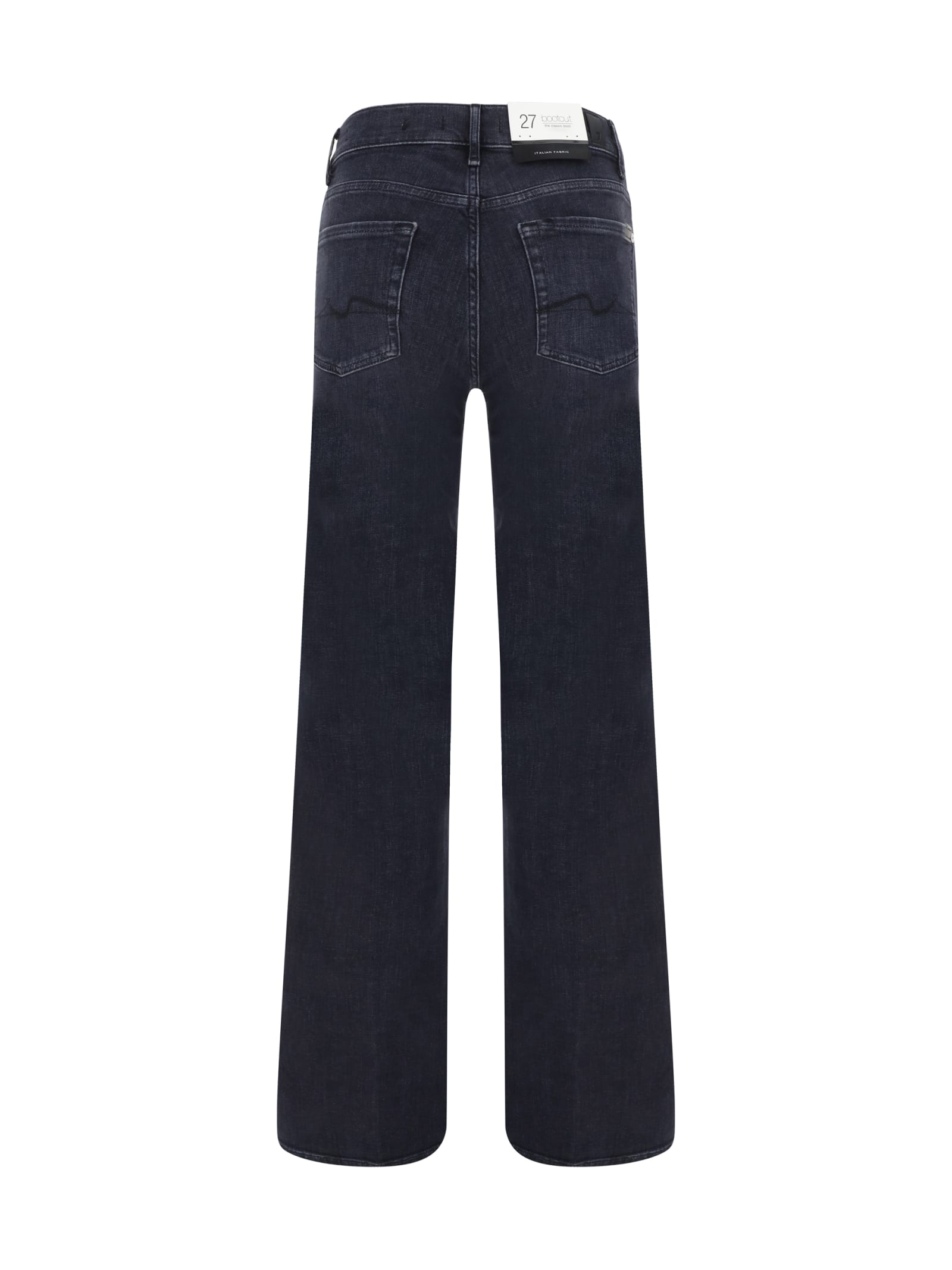 Shop 7 For All Mankind Illusion Space Jeans In Black