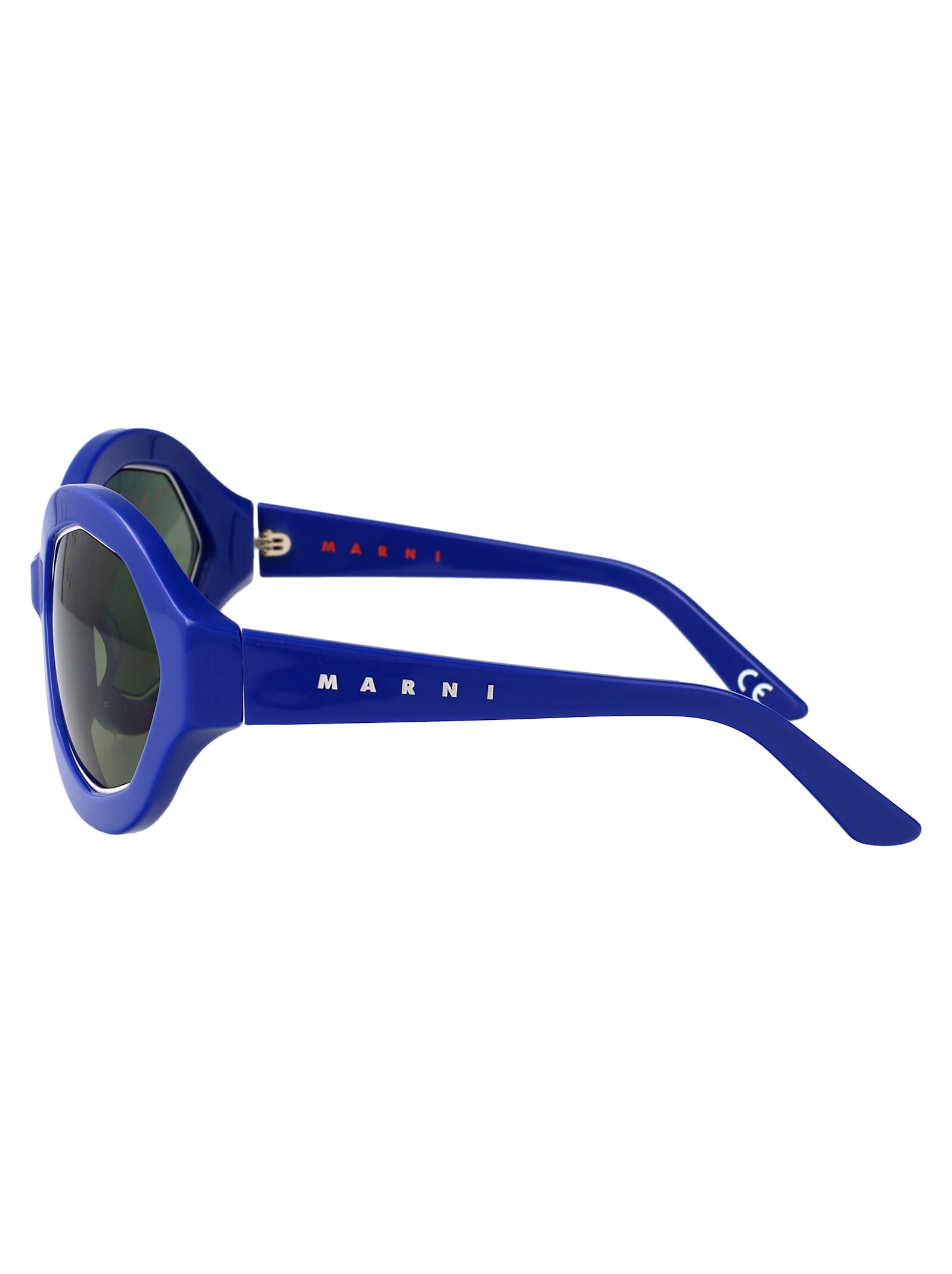 Marni Eyewear Cumulus Cloud Sunglasses In Blue