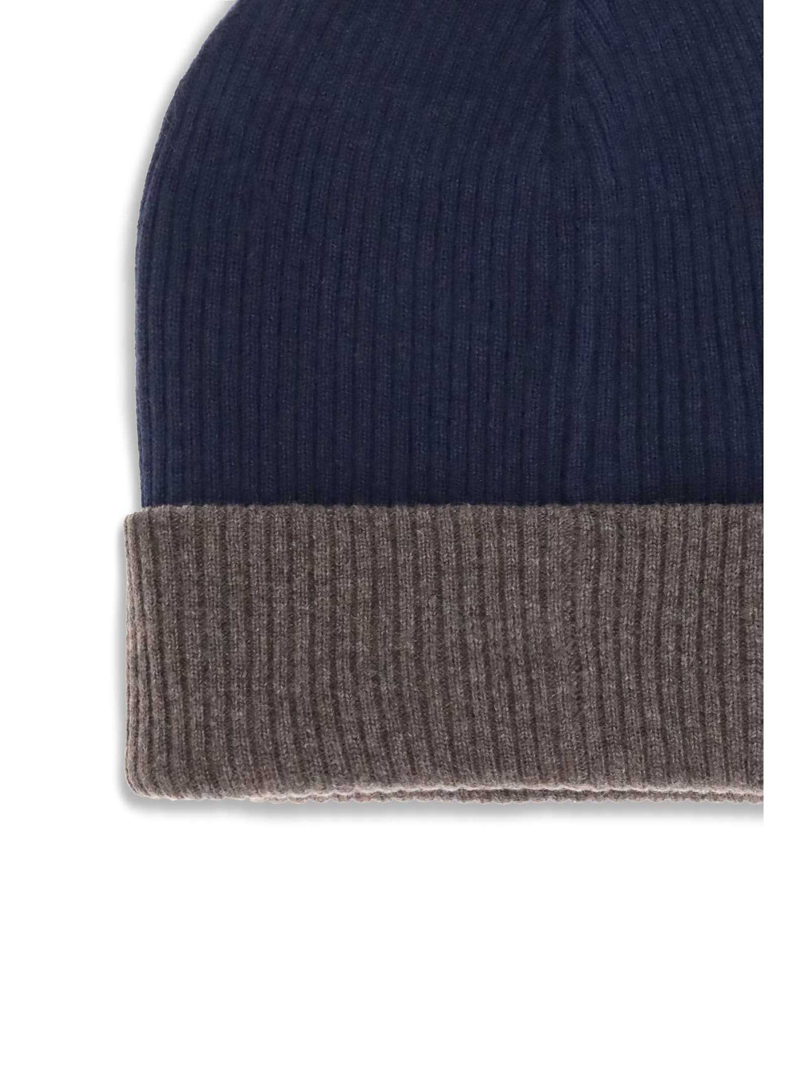 Brunello Cucinelli Ribbed Cashmere Beanie