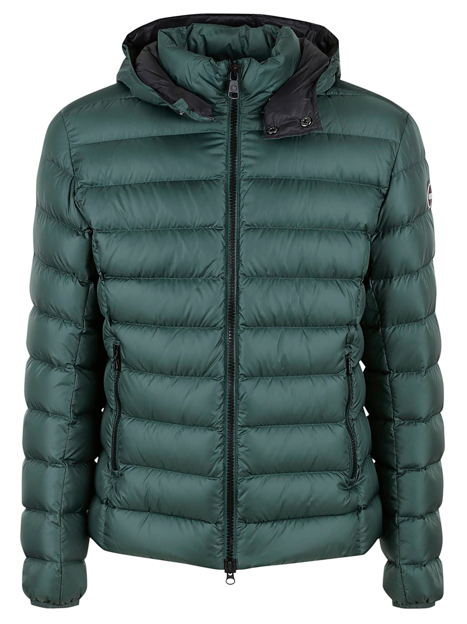 Shop Colmar E-concrete Padded Jacket In Green