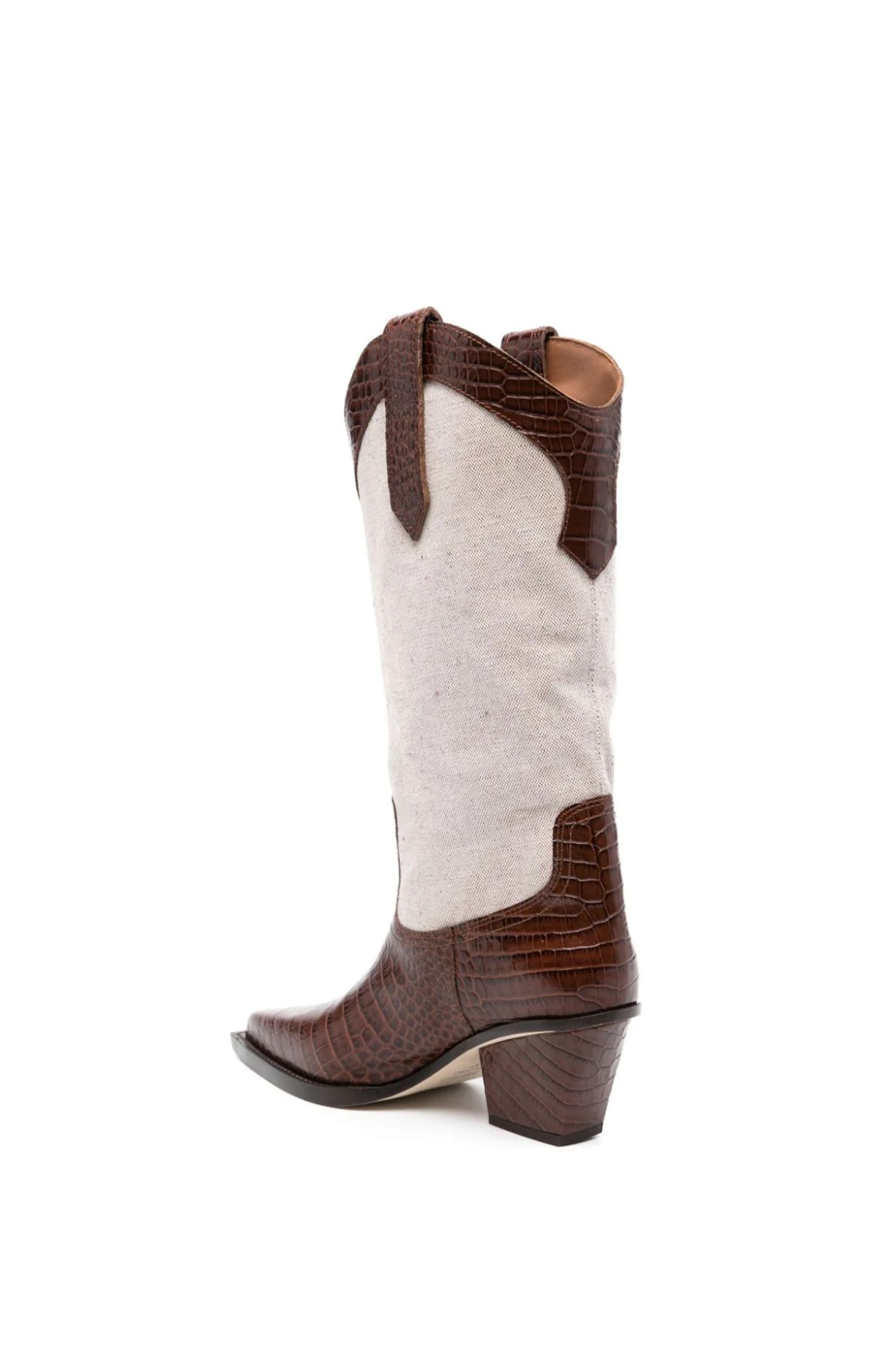 Shop Paris Texas Boots In Brown