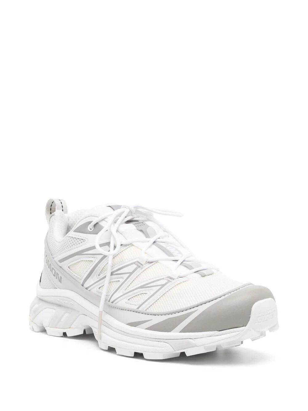 Shop Salomon Xt-6 Expanse Sneakers In Vanilla Ice White Alloy