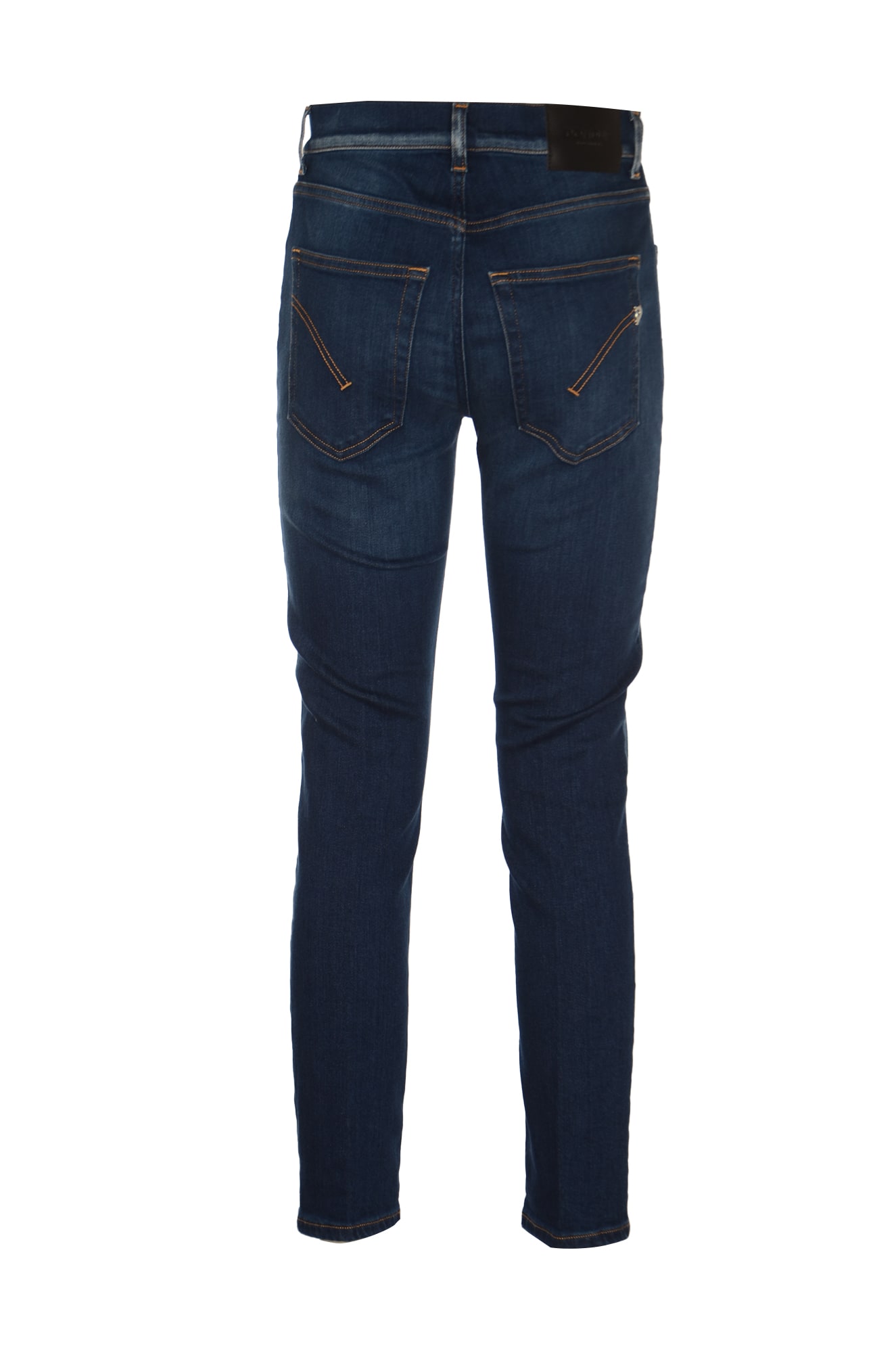 Shop Dondup Button Fitted Jeans
