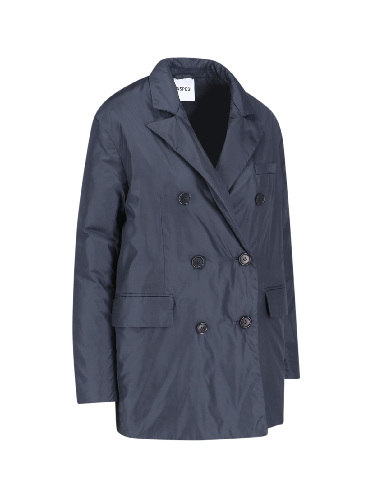 Shop Aspesi Waterproof Coat In Black