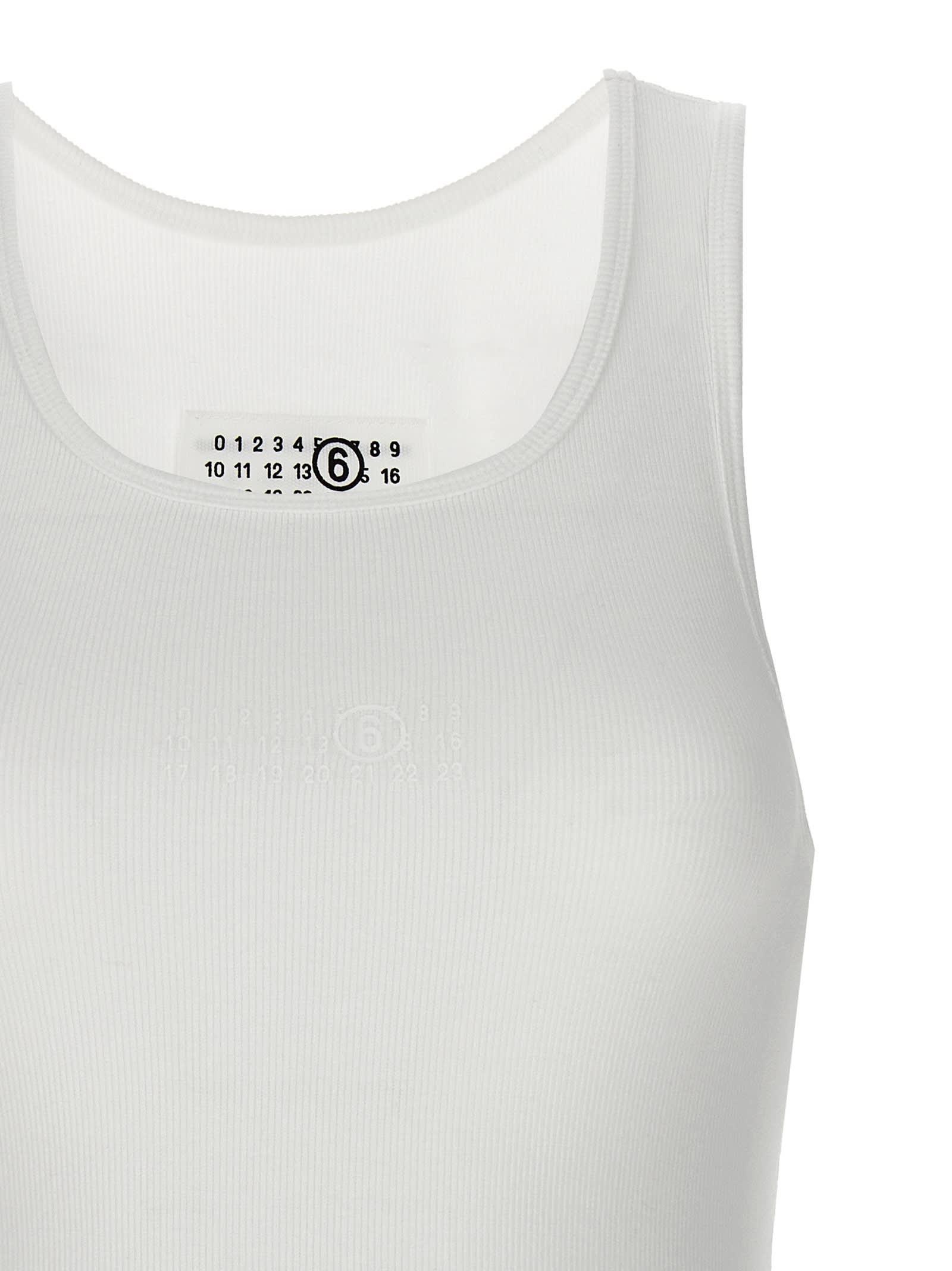 MM6 Maison Margiela Logo Tank Top | Smart Closet