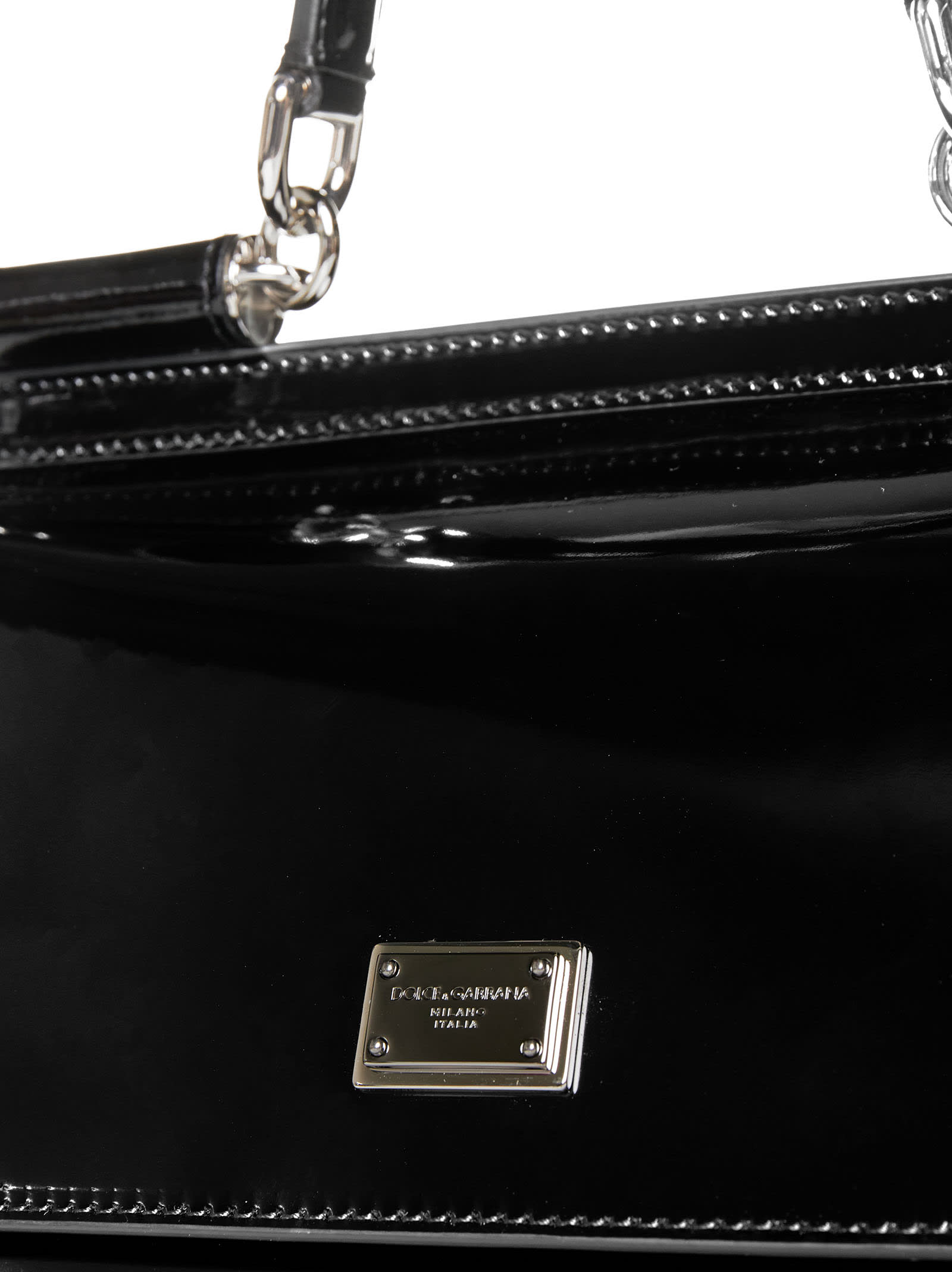 Dolce & Gabbana Sicily Bag In Black