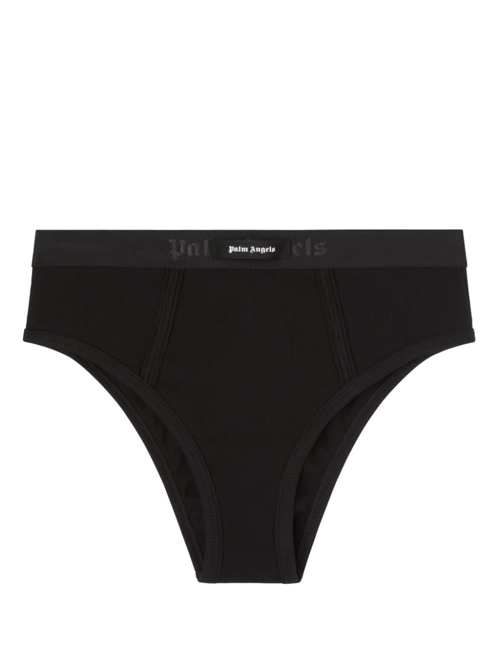 Palm Angels Classic Logo Briefs In Black