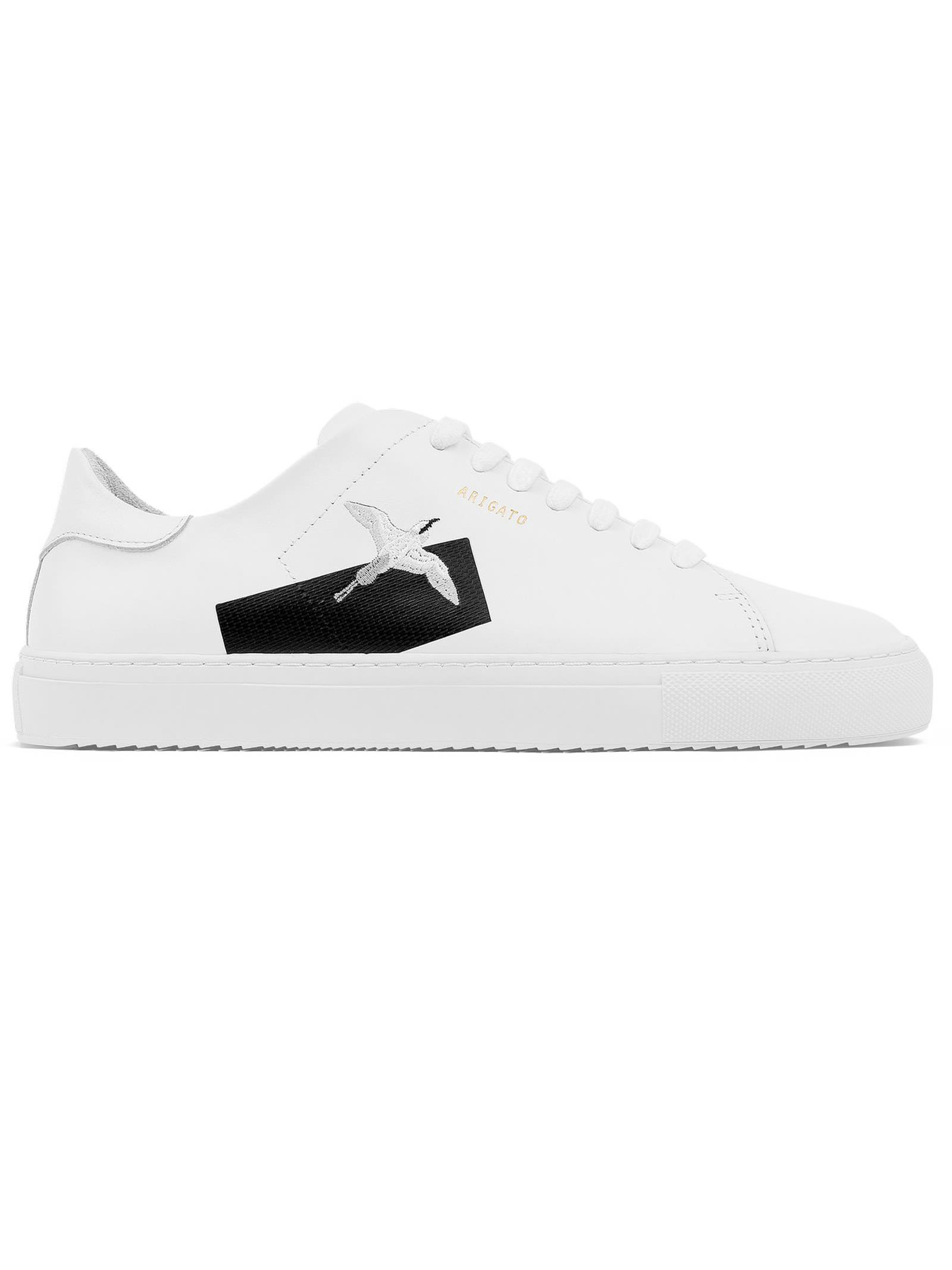 AXEL ARIGATO WHITE LEATHER CLEAN 90 SNEAKERS