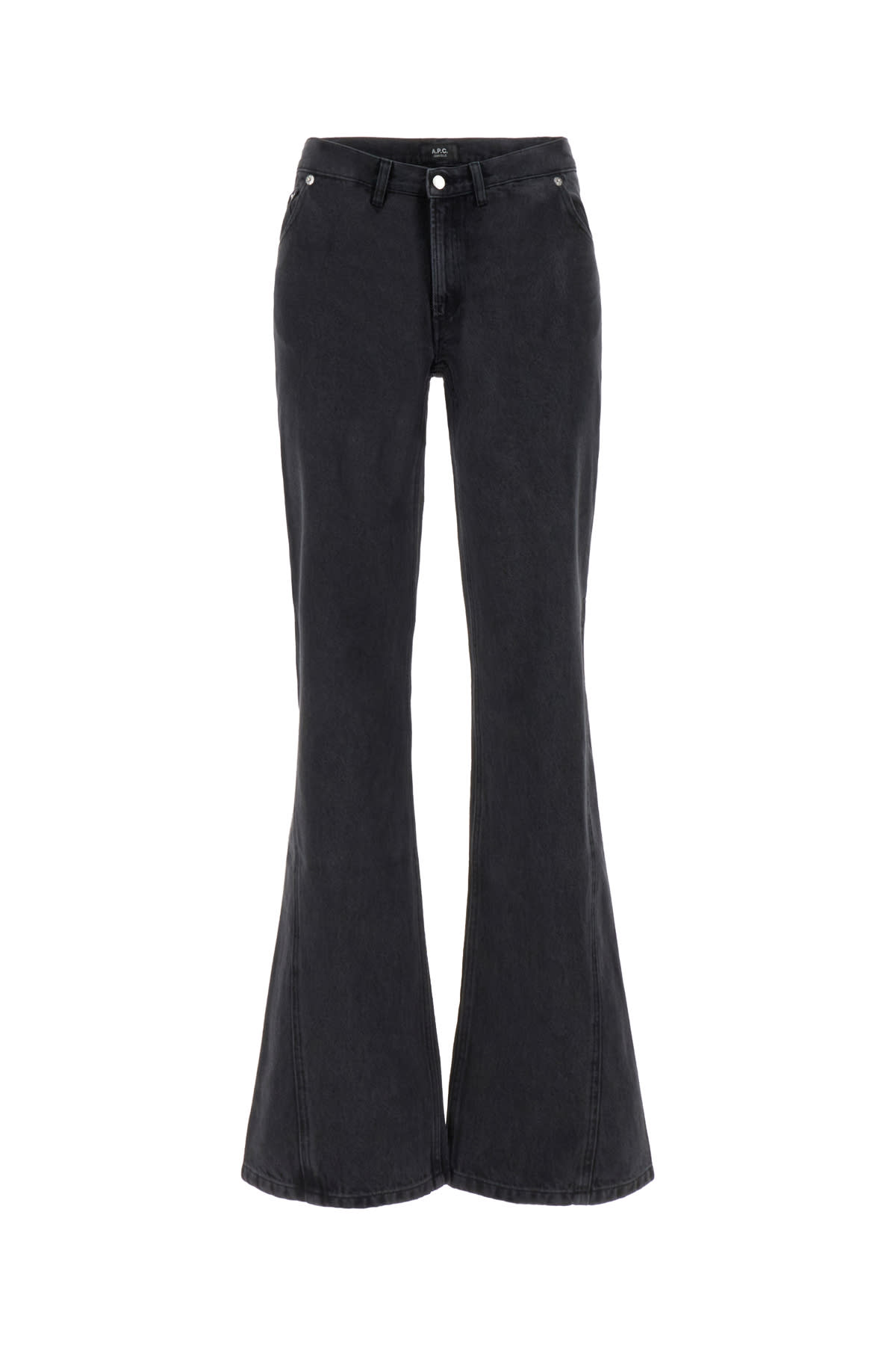 Apc A.p.c. Jeans In Noir Delave