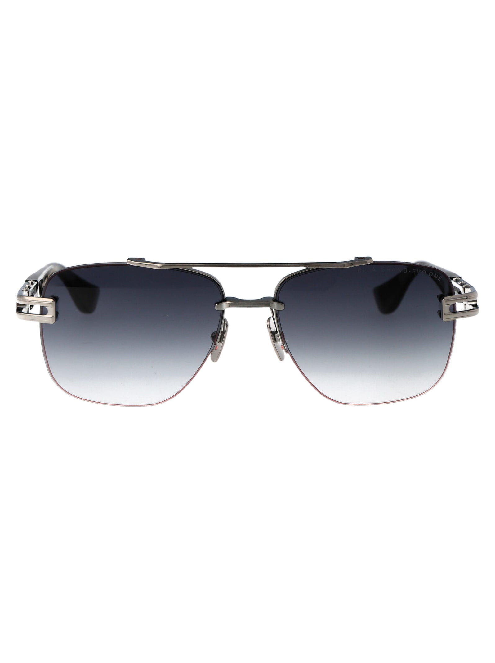 Dita Grand-evo One Sunglasses In Black Palladium W/ Grey To Clear Gradient