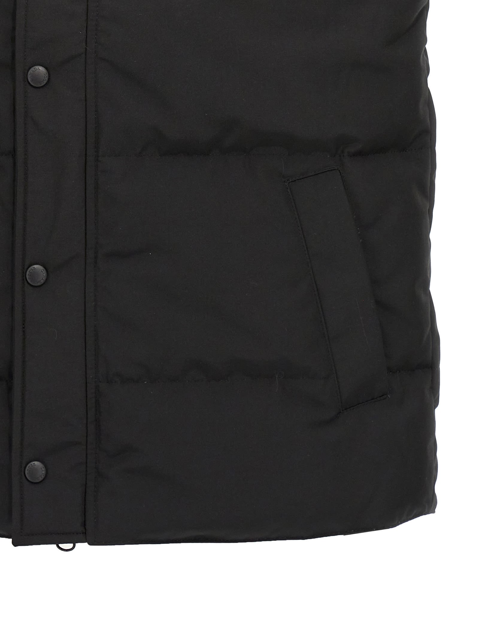 Shop Canada Goose Garson Vest In Black