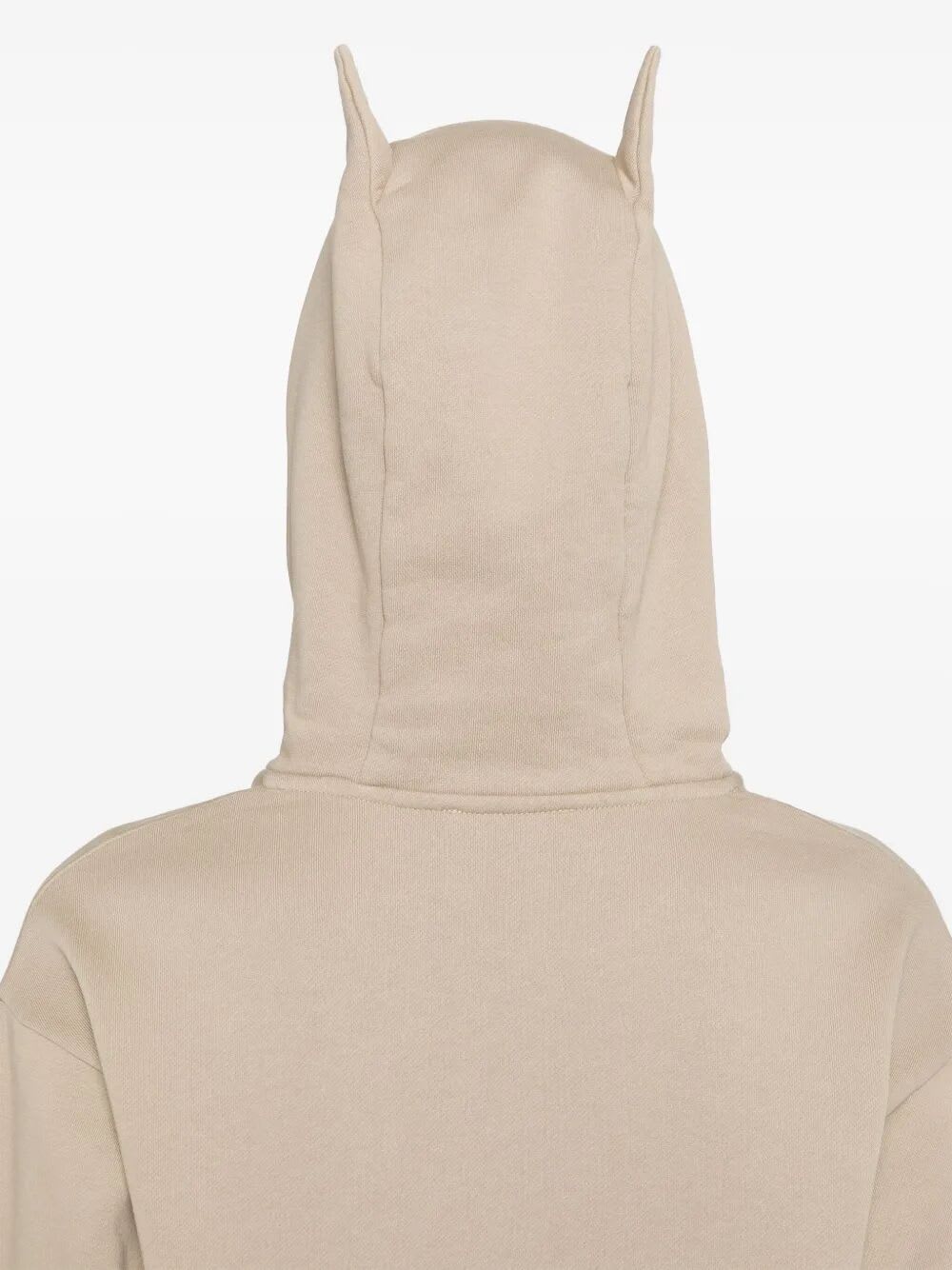 Coperni Hooded Sweater With Front Pouch Pocket In Pink