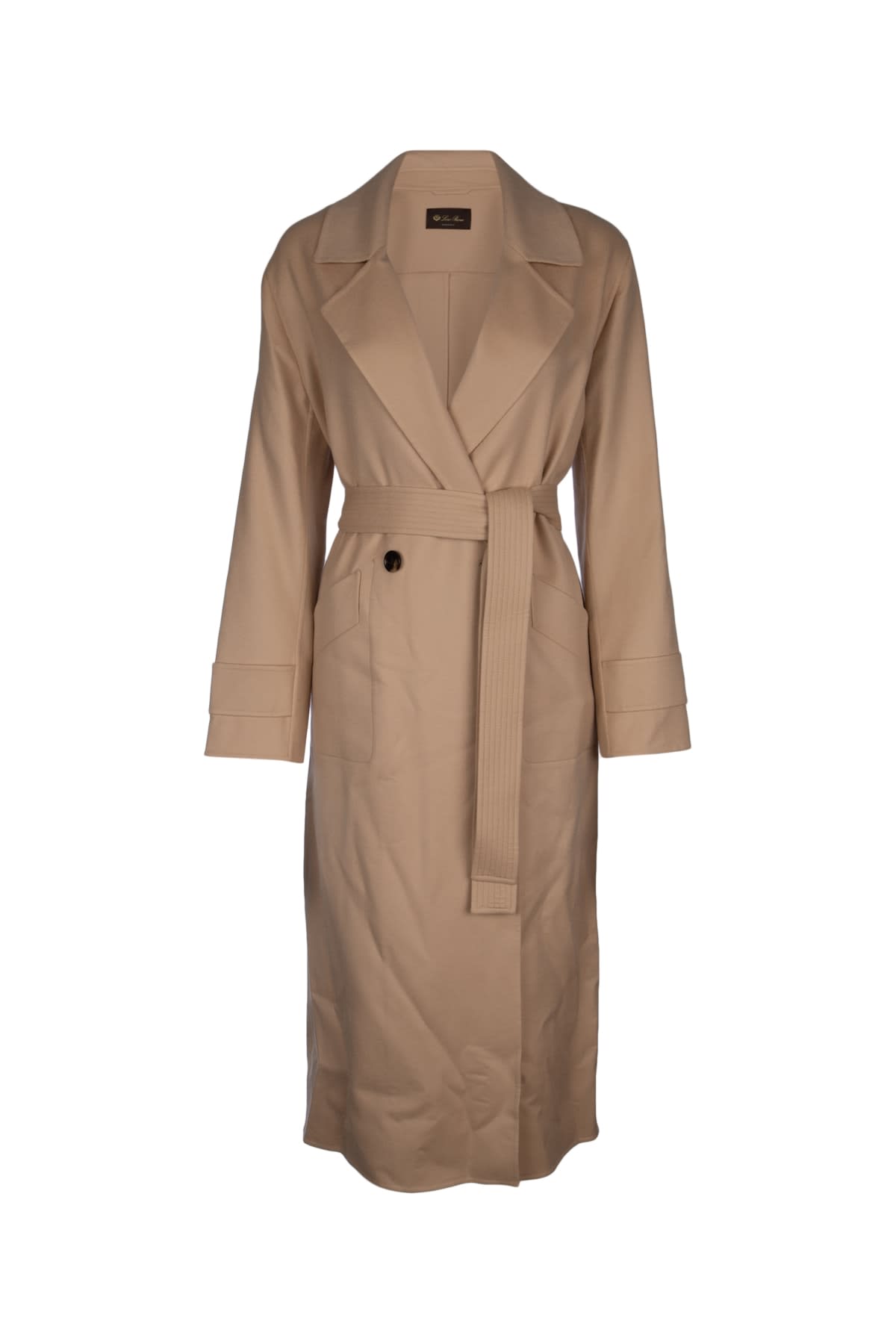 Loro Piana Women Freddy Db Coat Only Double In Black